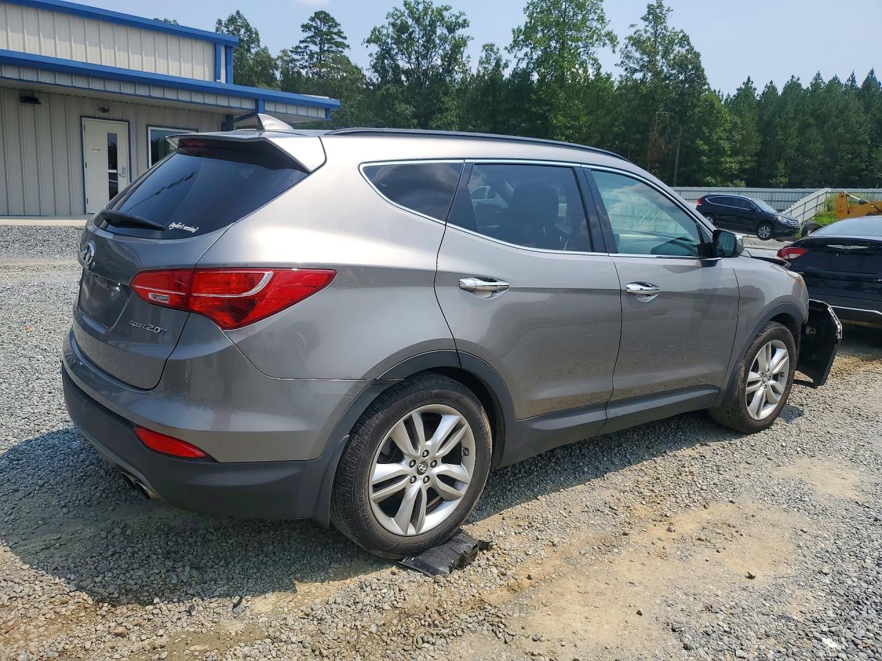 2014 Hyundai Santa Fe Sport 2.0t Silver vin: 5XYZU3LA1EG187901