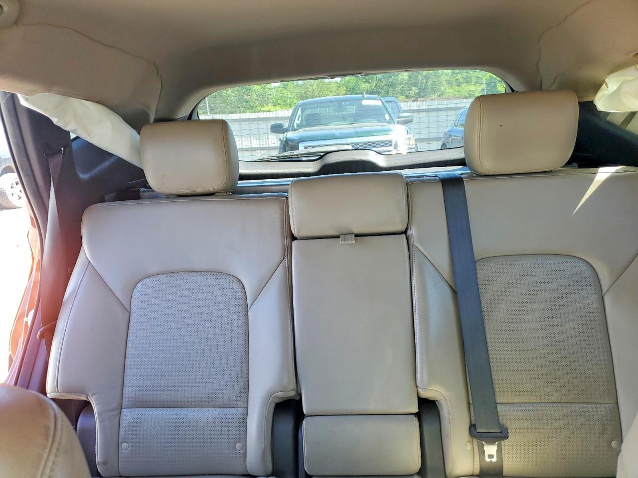 2013 Hyundai Santa Fe Sport 2.0t Orange vin: 5XYZU3LA2DG047239