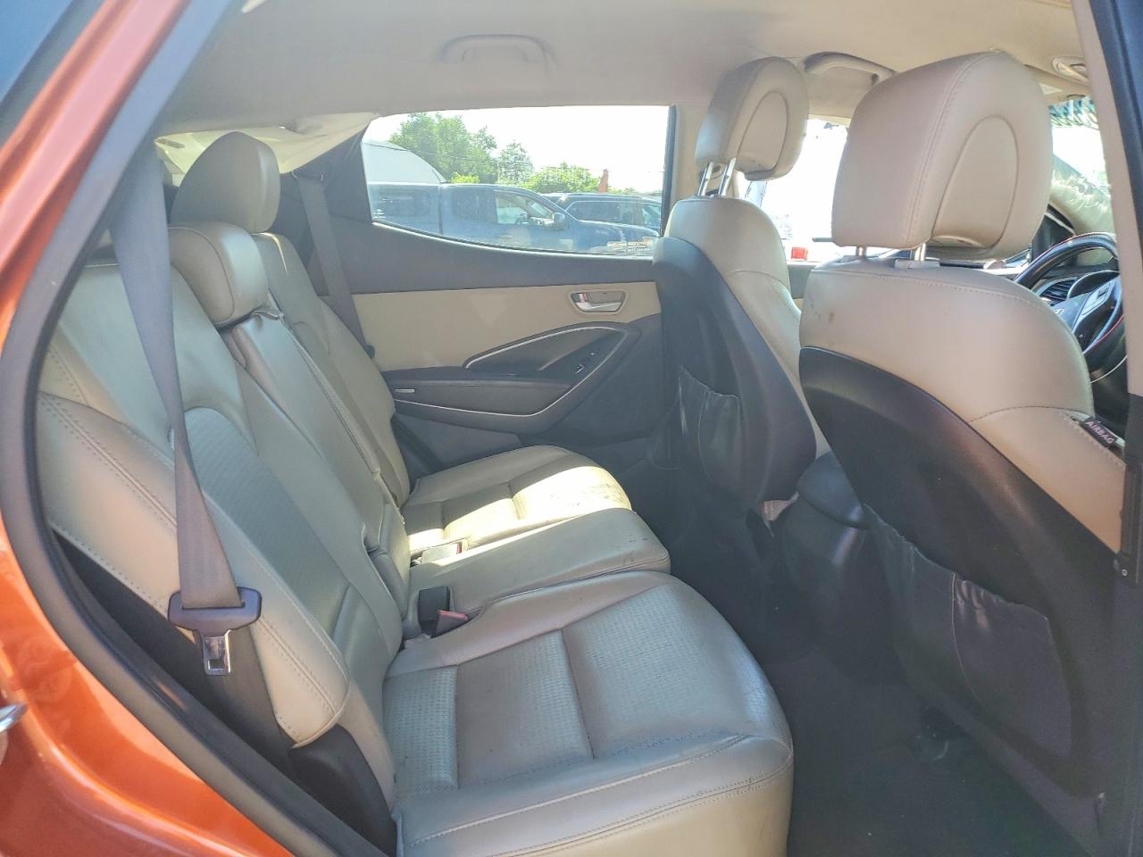 2013 Hyundai Santa Fe Sport 2.0t Orange vin: 5XYZU3LA2DG047239