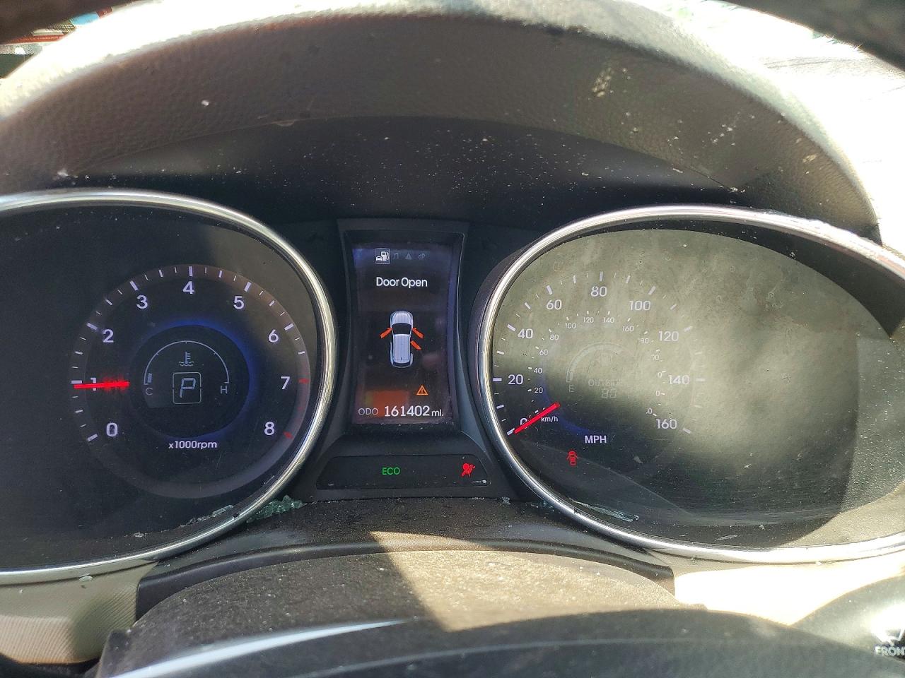2013 Hyundai Santa Fe Sport 2.0t Orange vin: 5XYZU3LA2DG047239