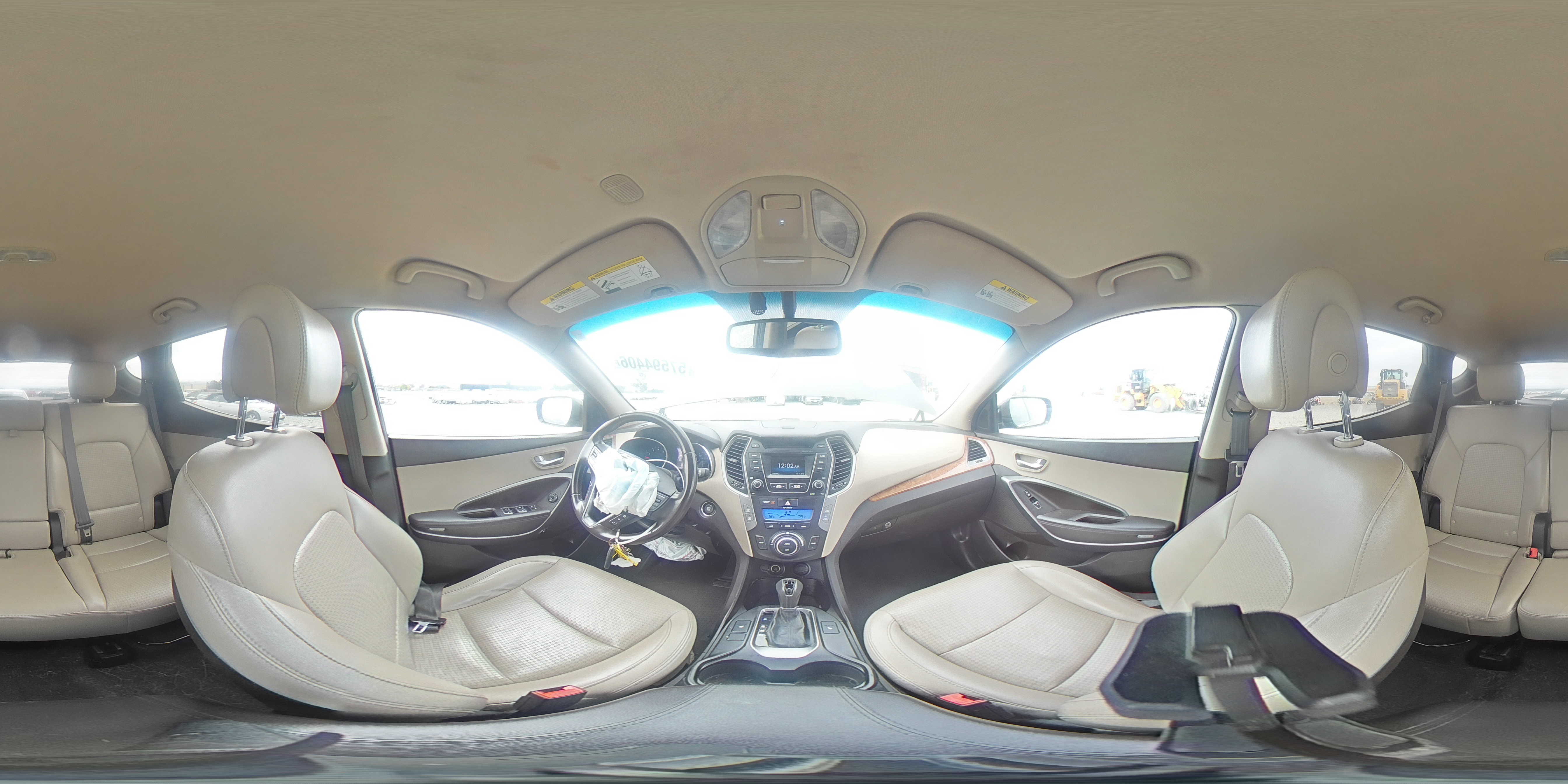 2013 Hyundai Santa Fe Sport 2.0t Brown vin: 5XYZU3LA2DG067183