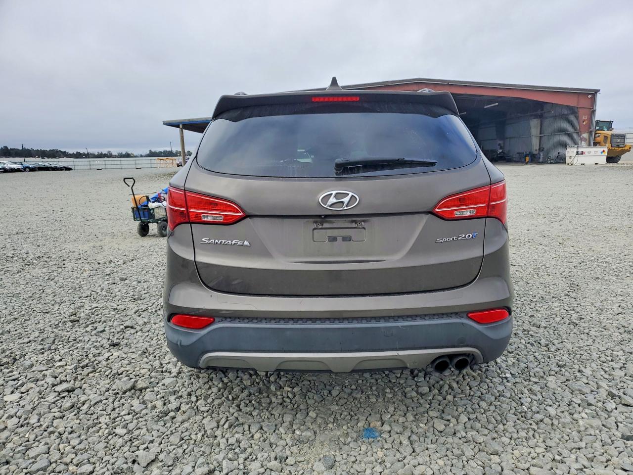 2013 Hyundai Santa Fe Sport 2.0t Brown vin: 5XYZU3LA2DG067183