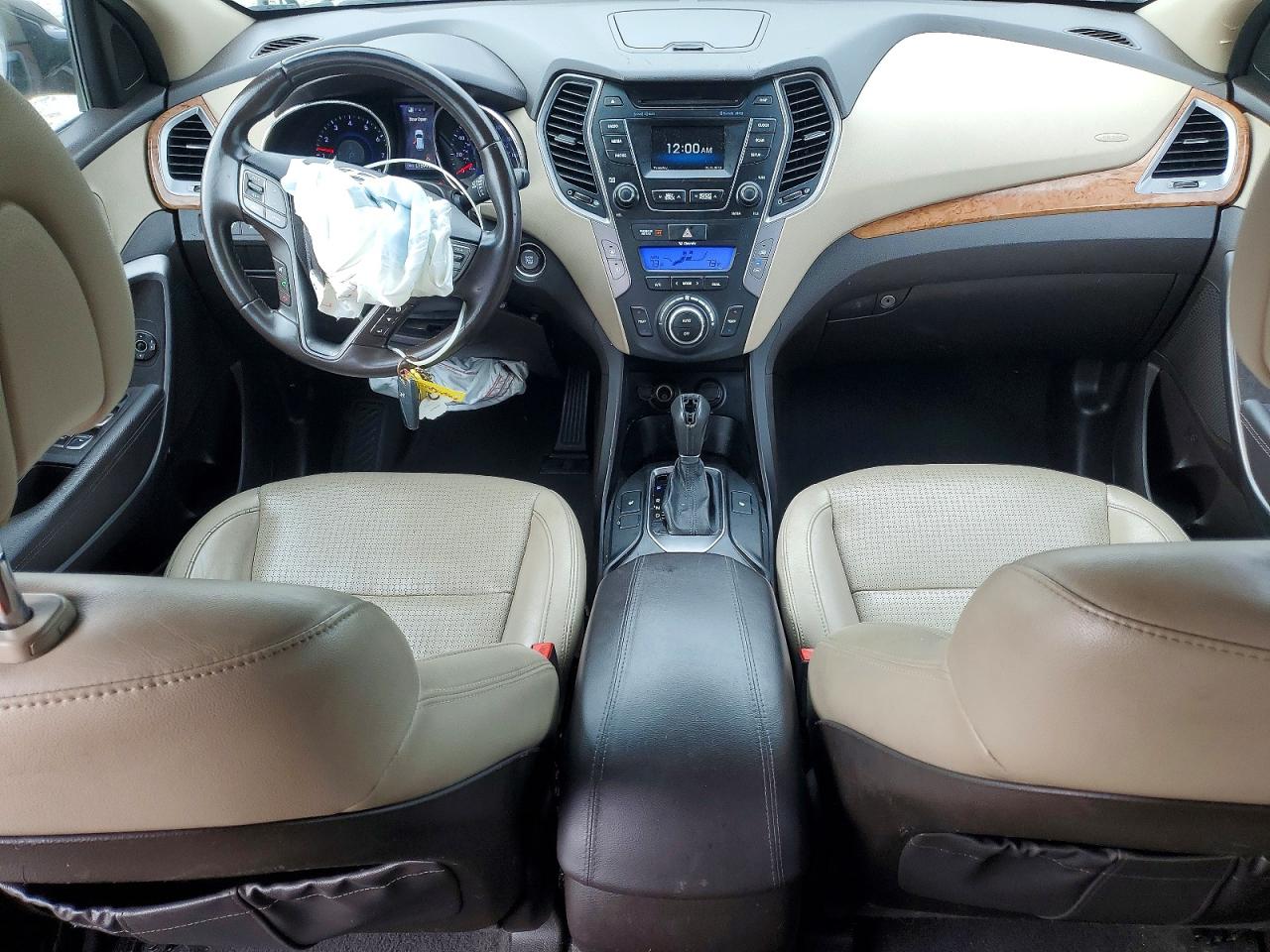 2013 Hyundai Santa Fe Sport 2.0t Brown vin: 5XYZU3LA2DG067183
