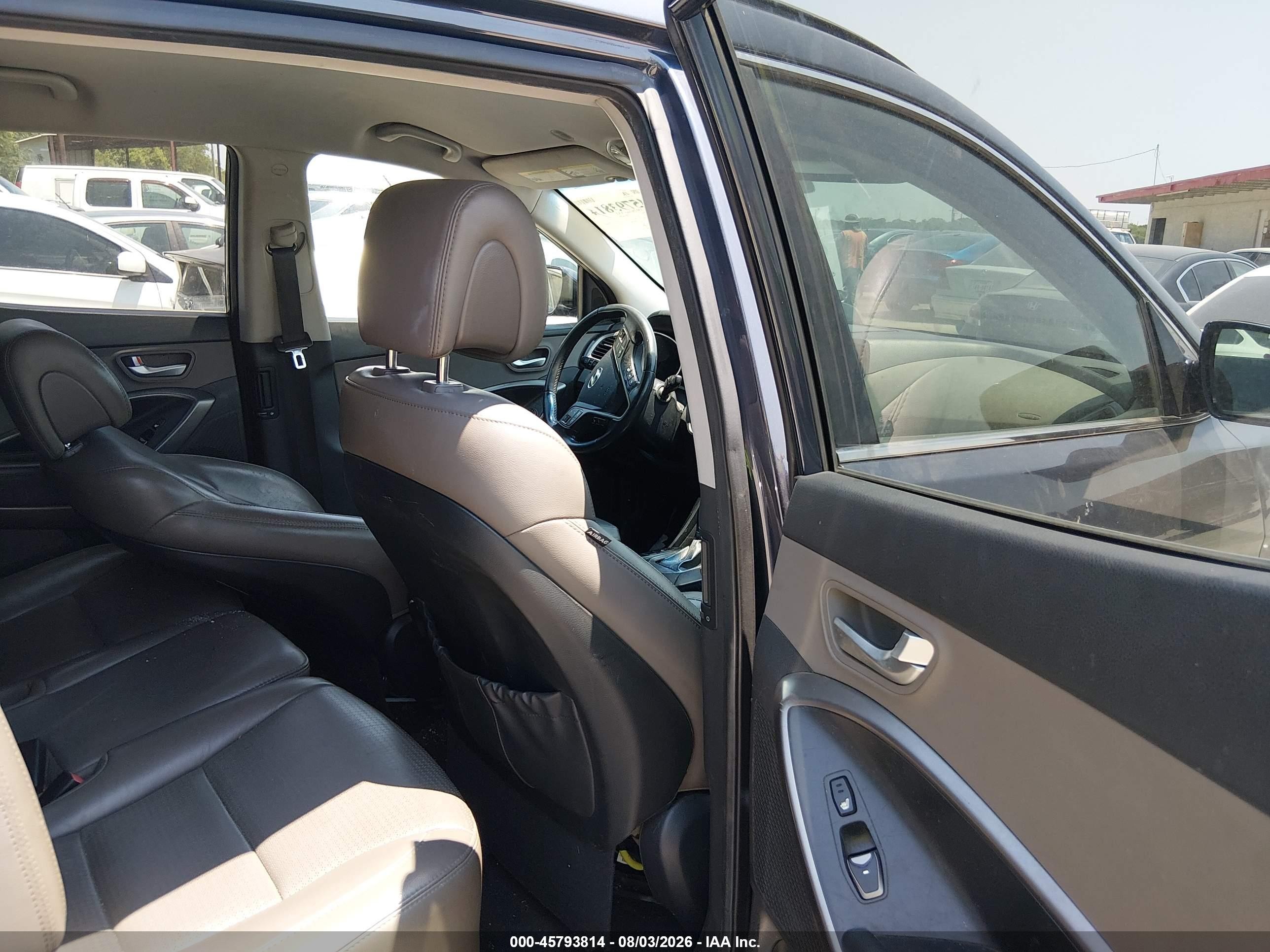 2013 Hyundai Santa Fe Sport 2.0t Blue vin: 5XYZU3LA2DG115927