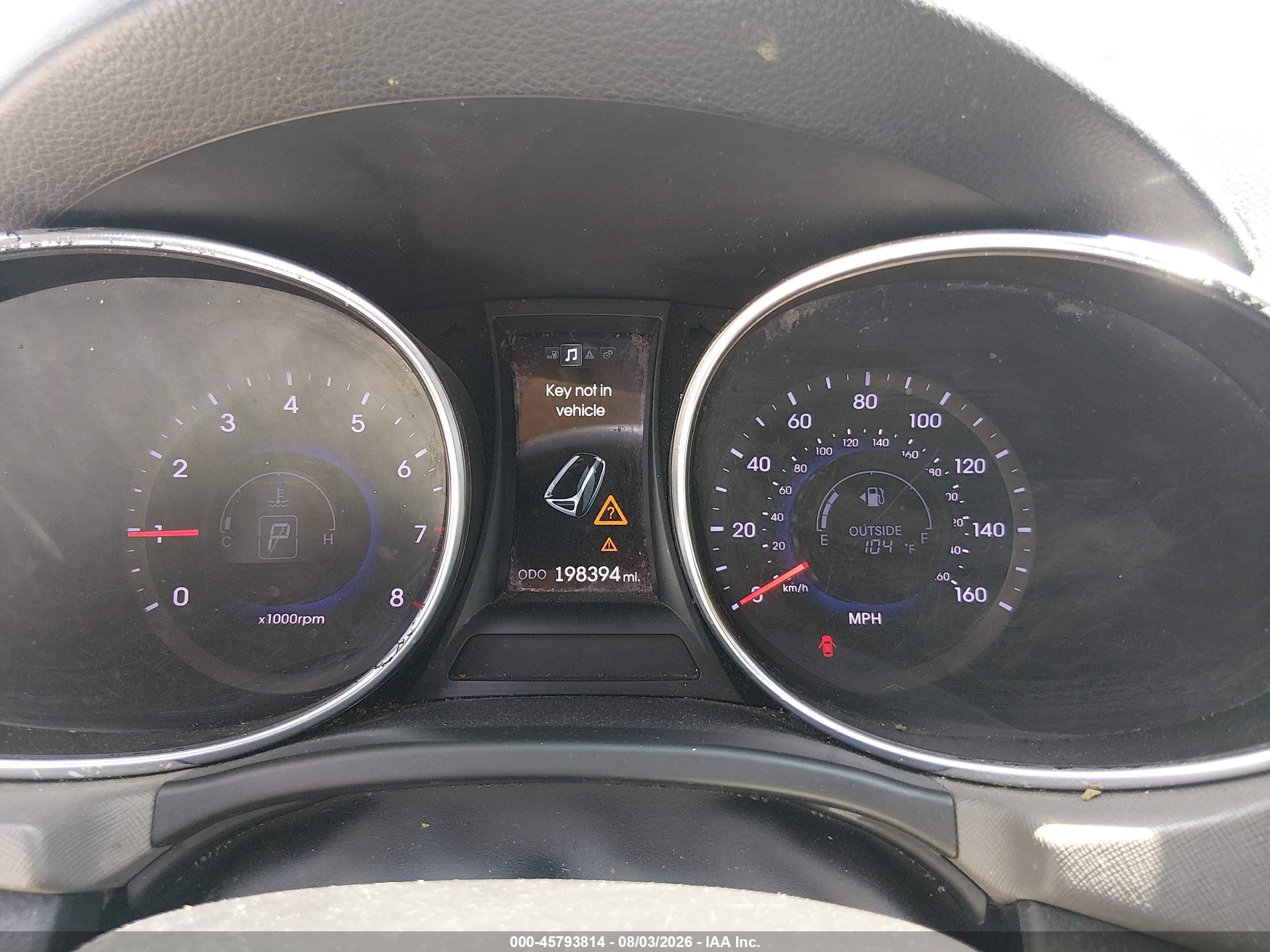 2013 Hyundai Santa Fe Sport 2.0t Blue vin: 5XYZU3LA2DG115927