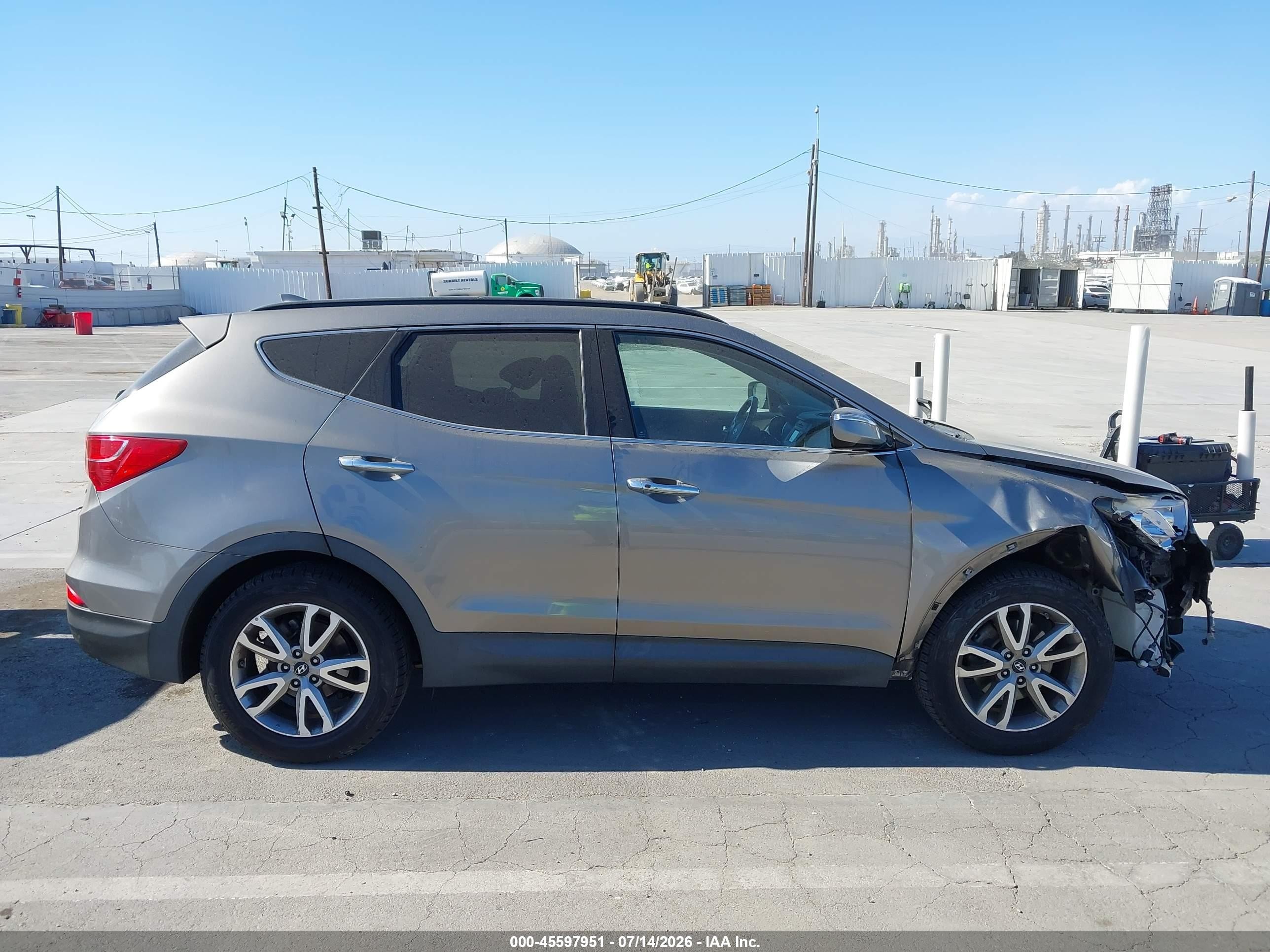 2014 Hyundai Santa Fe Sport 2.0l Turbo Tan vin: 5XYZU3LA2EG127223