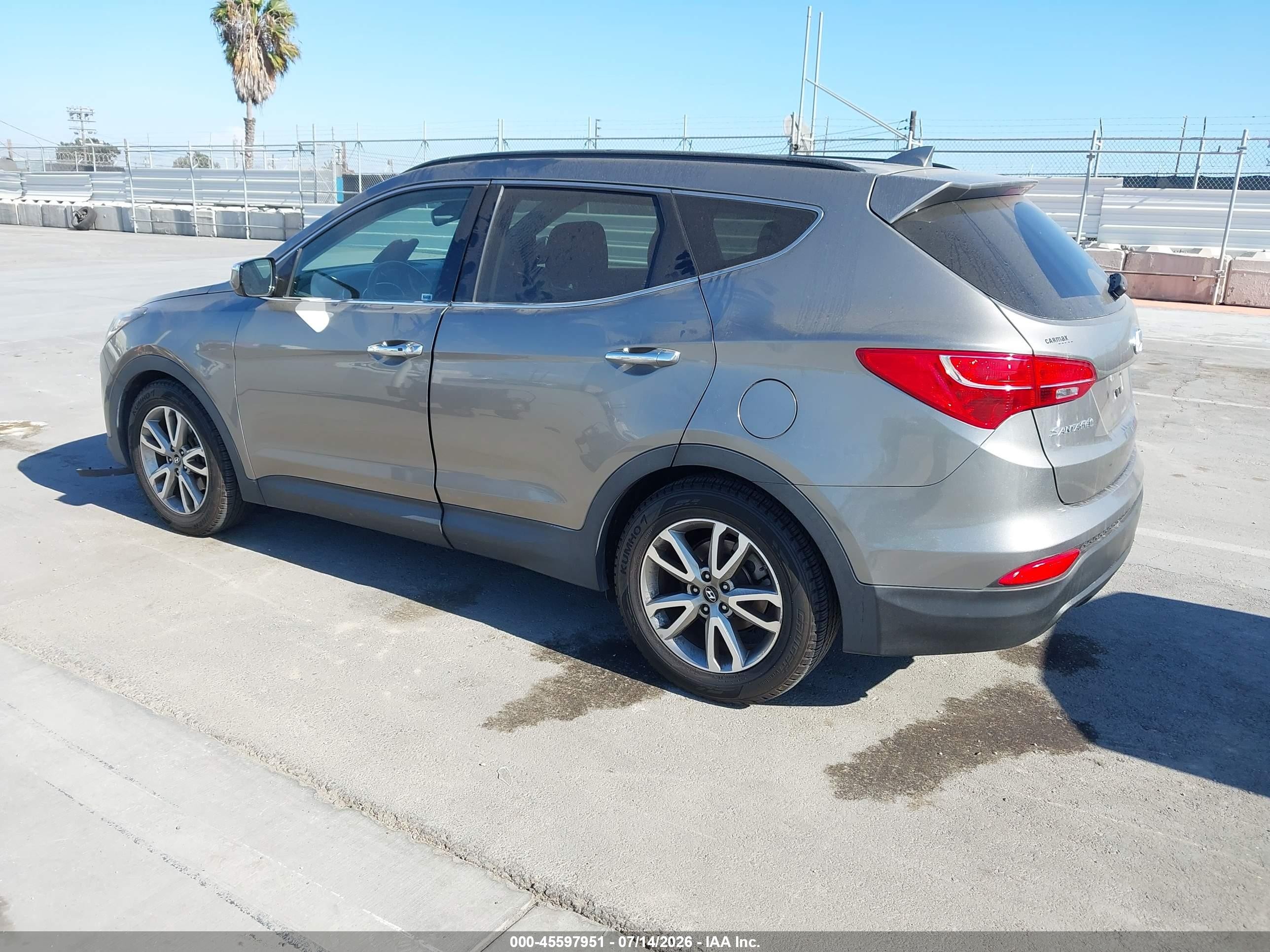 2014 Hyundai Santa Fe Sport 2.0l Turbo Tan vin: 5XYZU3LA2EG127223
