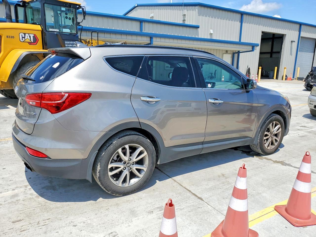 2014 Hyundai Santa Fe Sport 2.0t Gray vin: 5XYZU3LA2EG140716