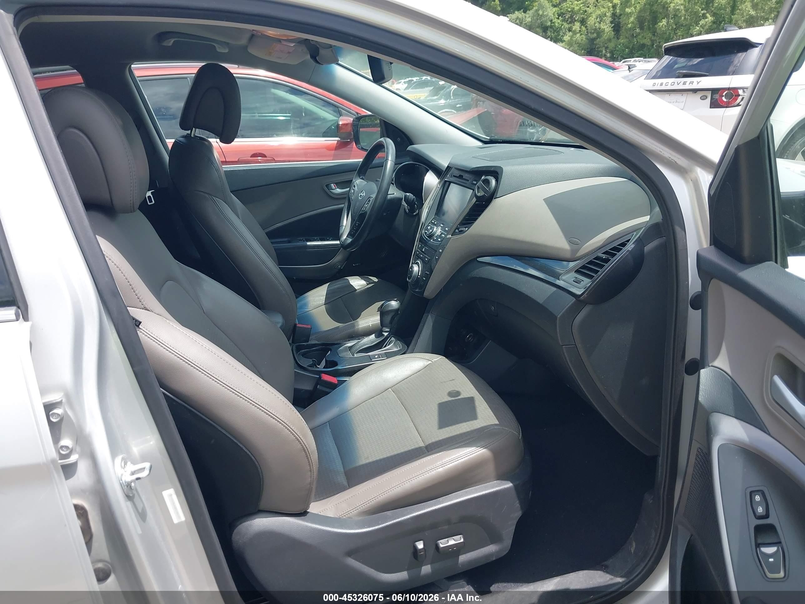 2014 Hyundai Santa Fe Sport 2.0l Turbo Gray vin: 5XYZU3LA2EG185123
