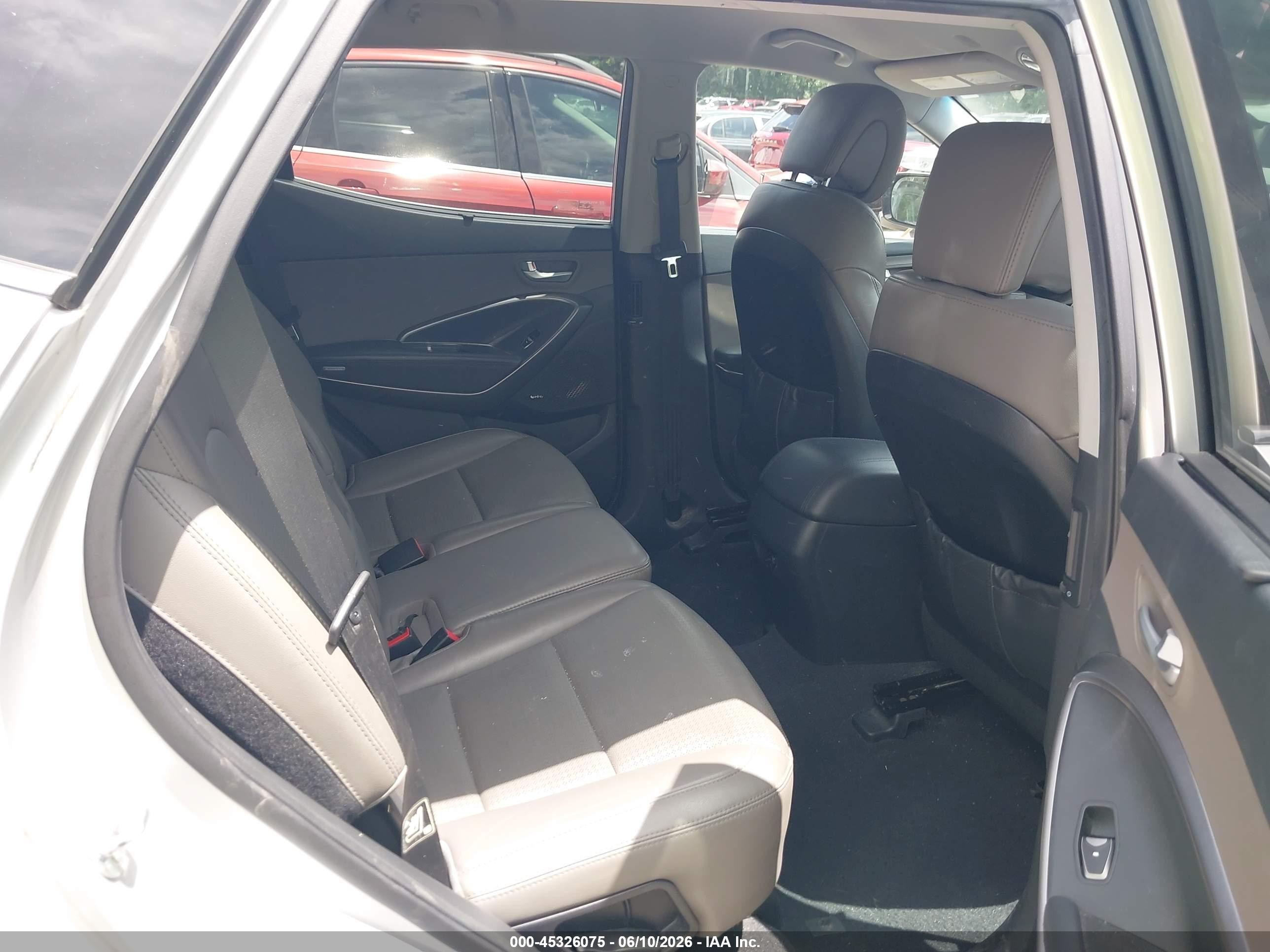 2014 Hyundai Santa Fe Sport 2.0l Turbo Gray vin: 5XYZU3LA2EG185123