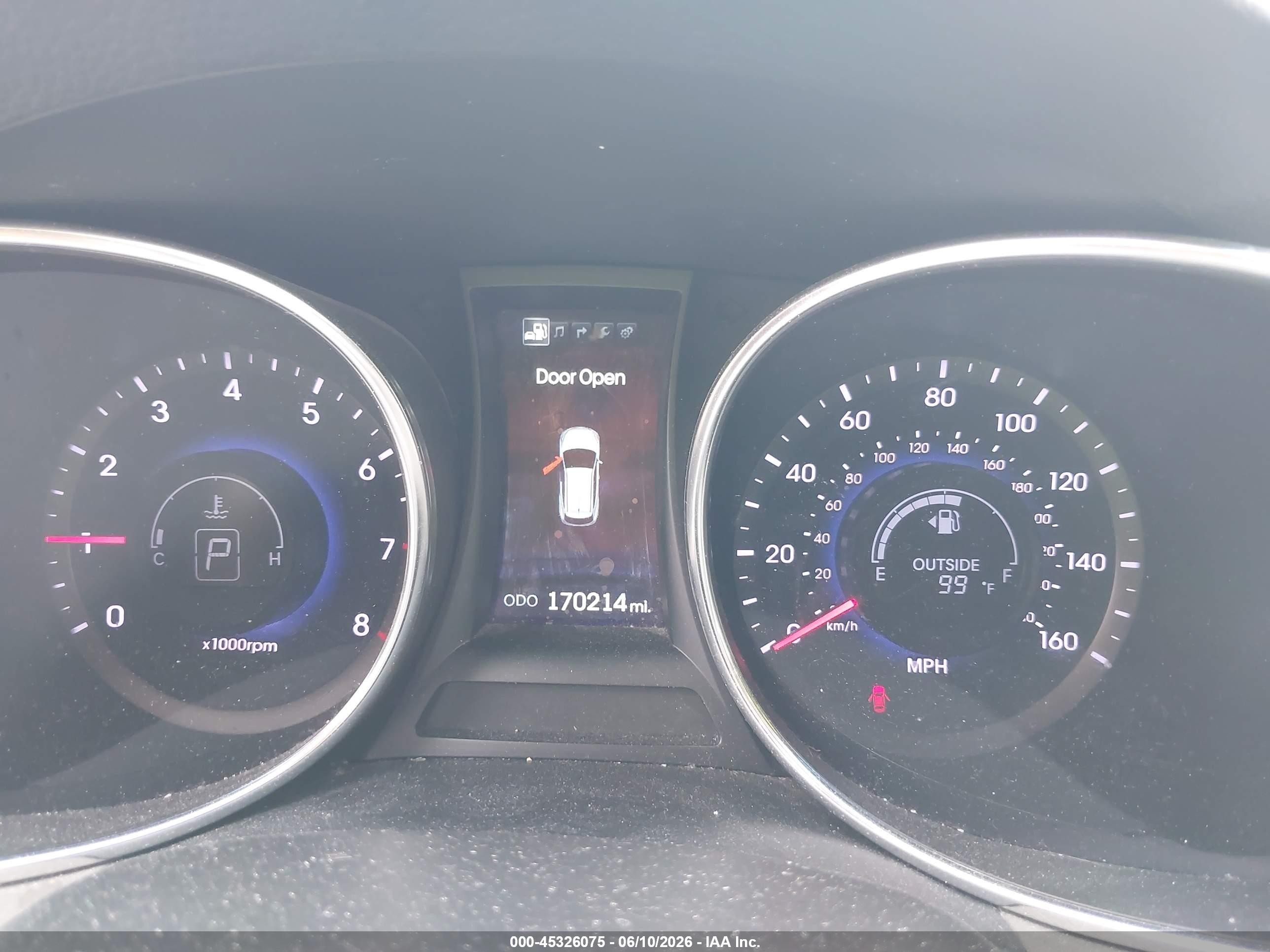2014 Hyundai Santa Fe Sport 2.0l Turbo Gray vin: 5XYZU3LA2EG185123