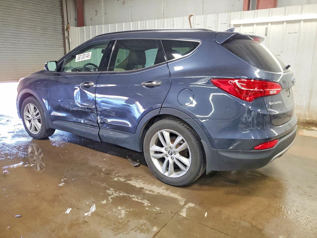 2014 Hyundai Santa Fe Sport 2.0t Синий vin: 5XYZU3LA2EG219450
