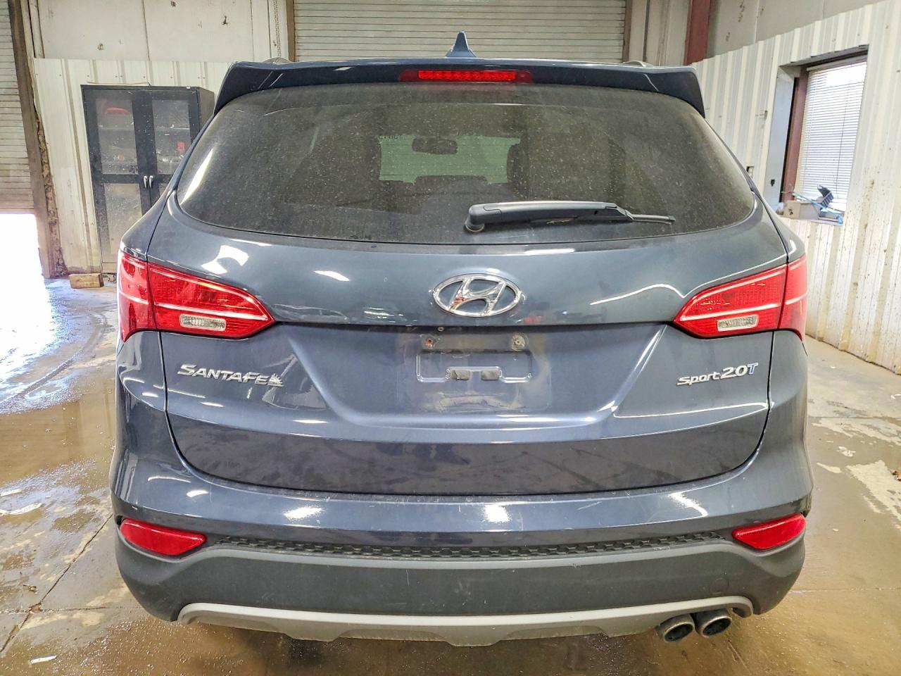 2014 Hyundai Santa Fe Sport 2.0t Синий vin: 5XYZU3LA2EG219450