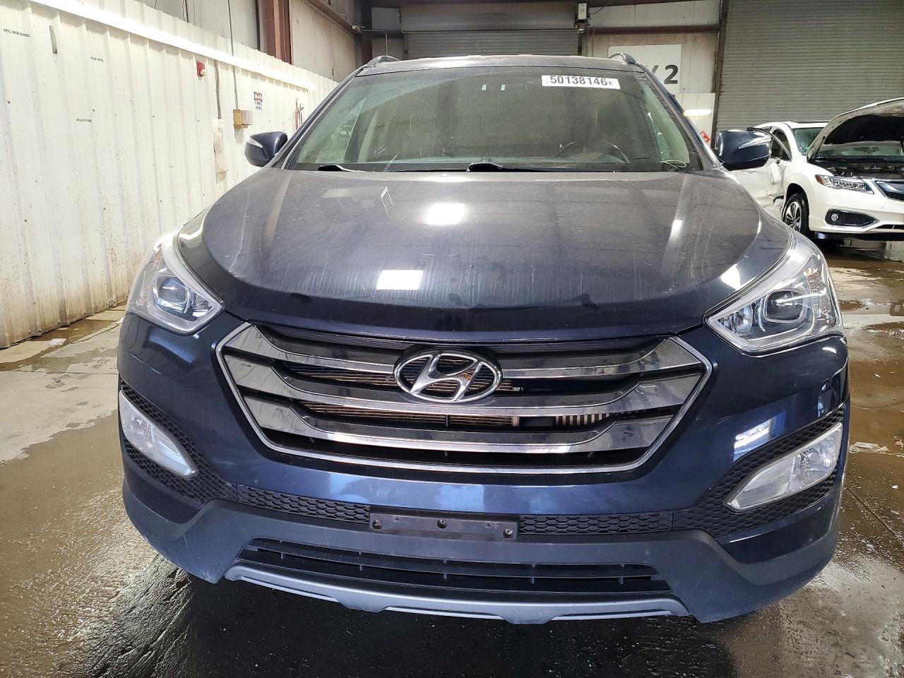 2014 Hyundai Santa Fe Sport 2.0t Синий vin: 5XYZU3LA2EG219450