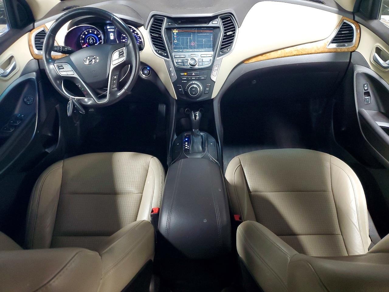 2014 Hyundai Santa Fe Sport 2.0t Синий vin: 5XYZU3LA2EG219450
