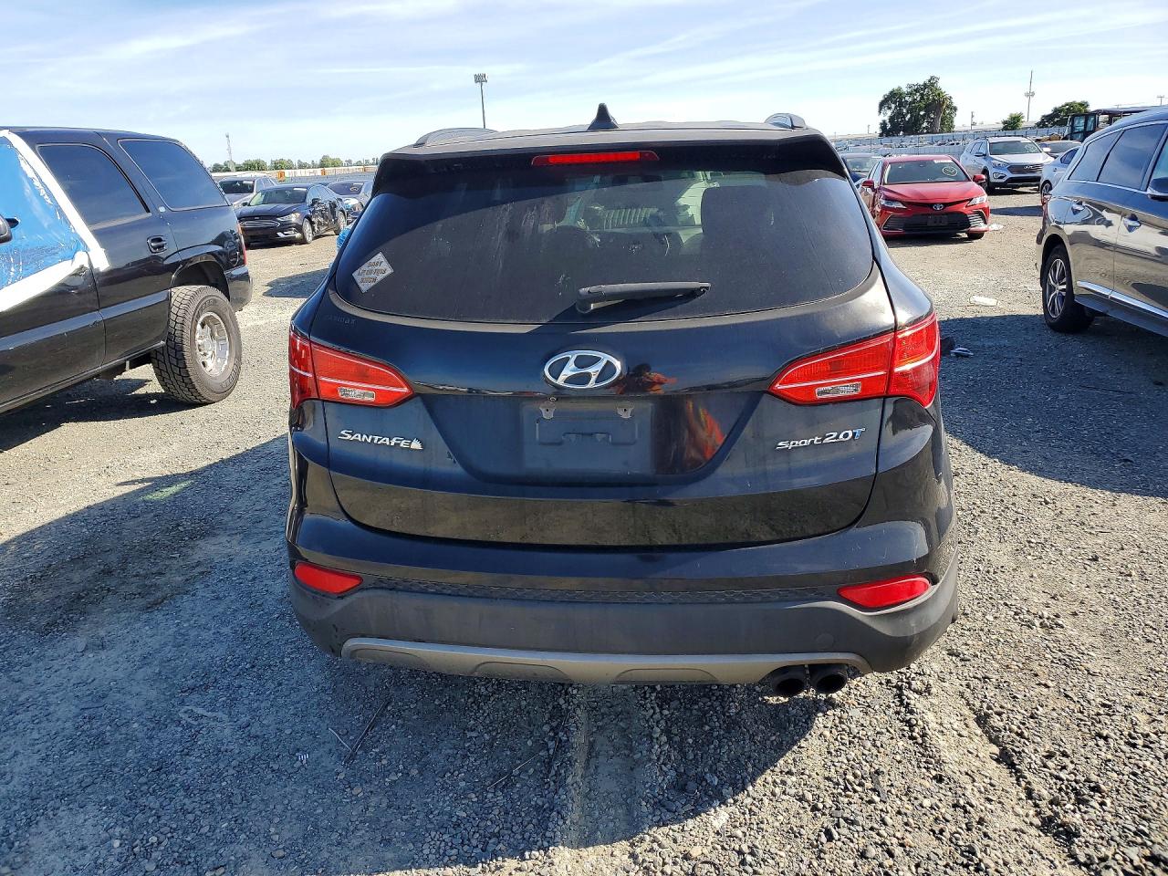 2014 Hyundai Santa Fe Sport 2.0t Черный vin: 5XYZU3LA2EG224177