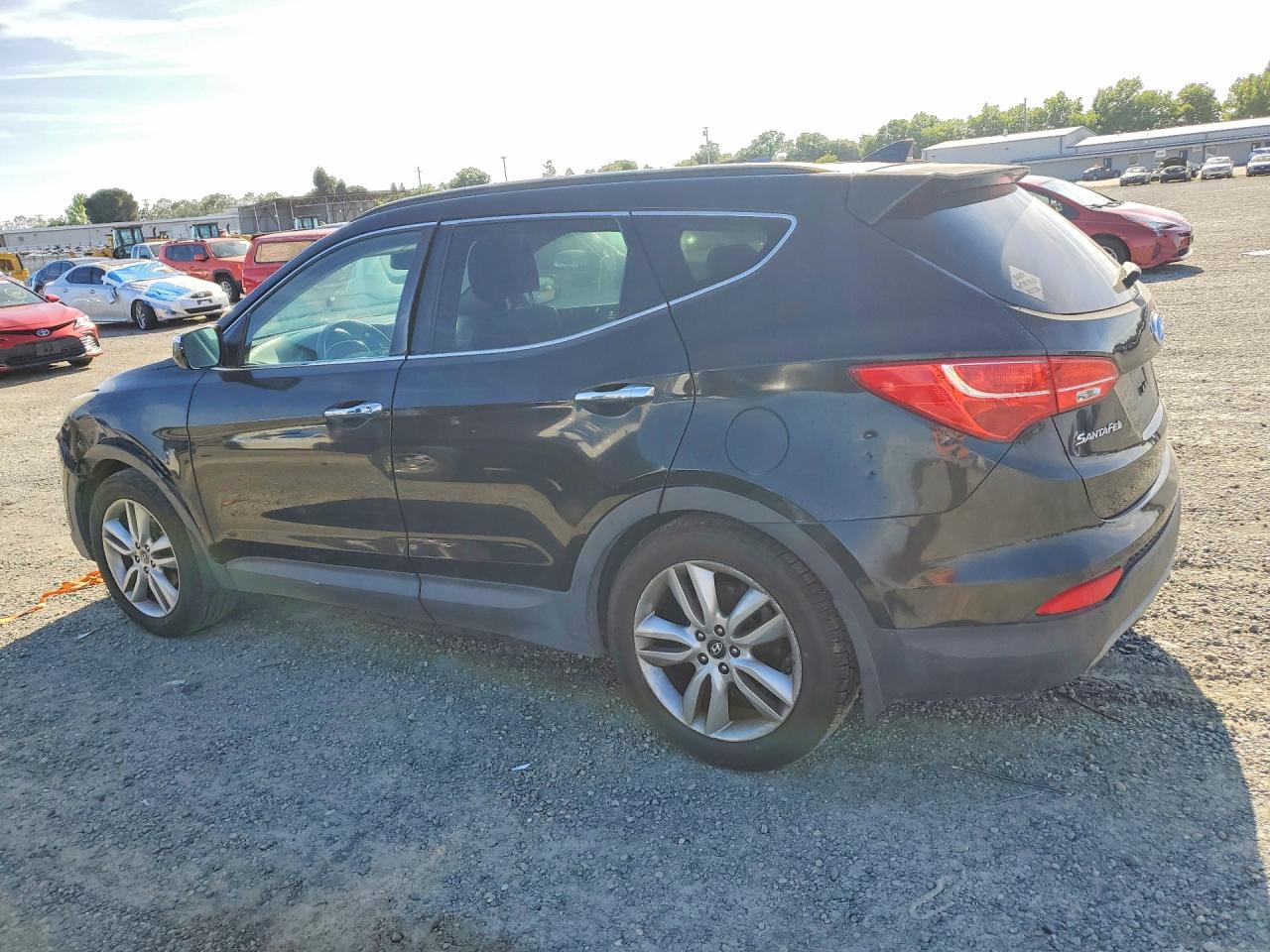 2014 Hyundai Santa Fe Sport 2.0t Черный vin: 5XYZU3LA2EG224177