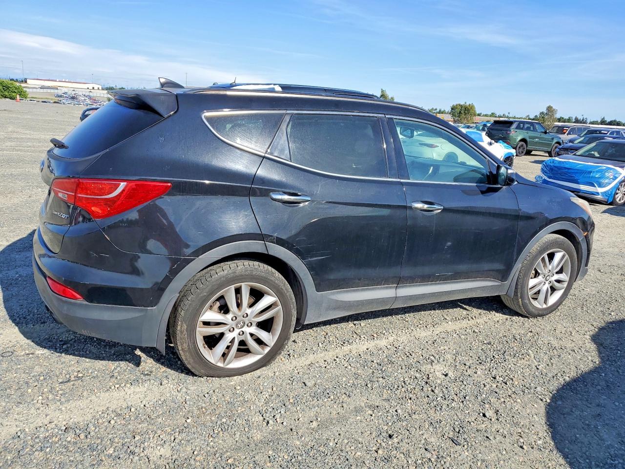 2014 Hyundai Santa Fe Sport 2.0t Черный vin: 5XYZU3LA2EG224177