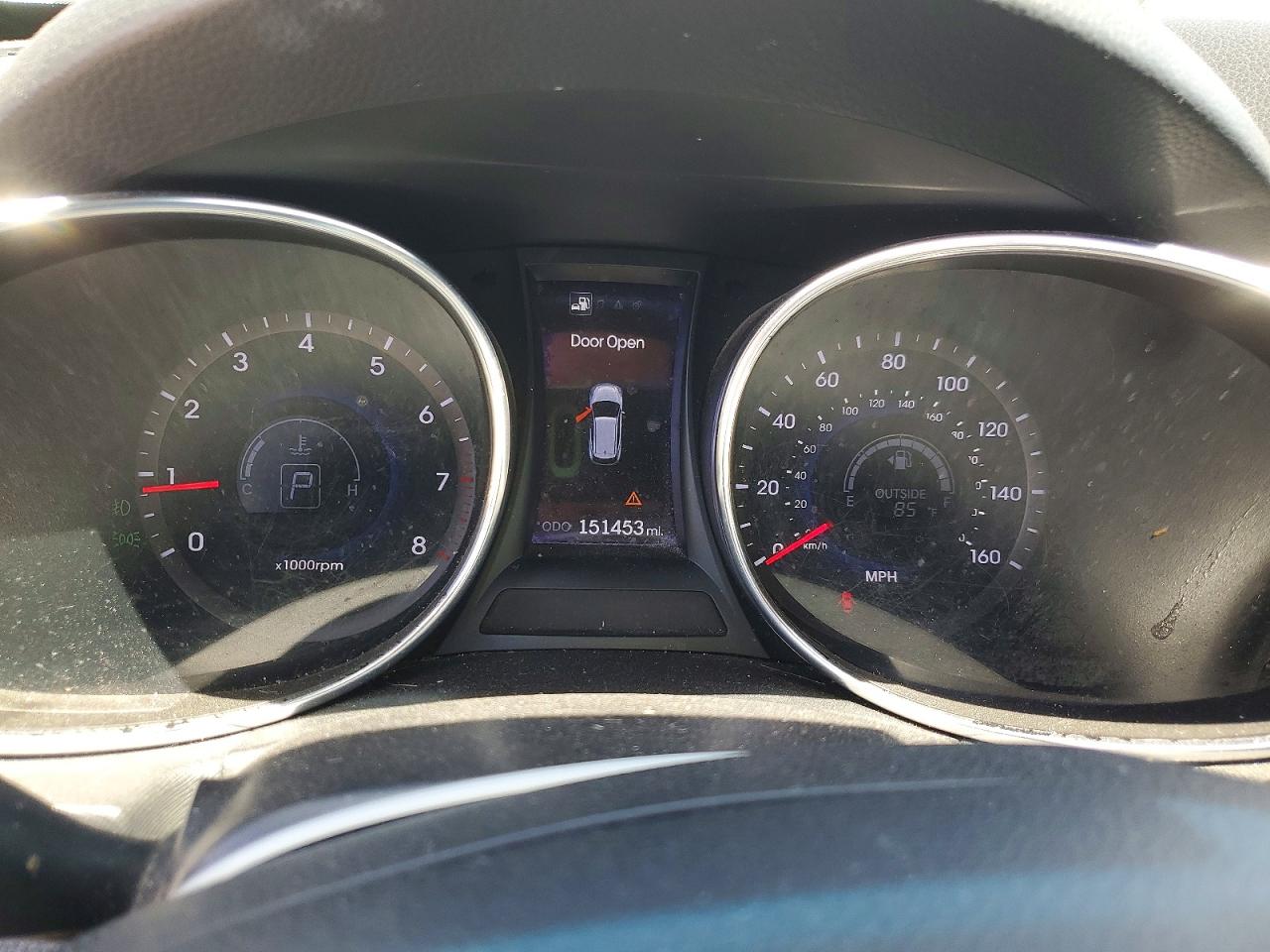 2013 Hyundai Santa Fe Sport 2.0t Серебряный vin: 5XYZU3LA3DG014878