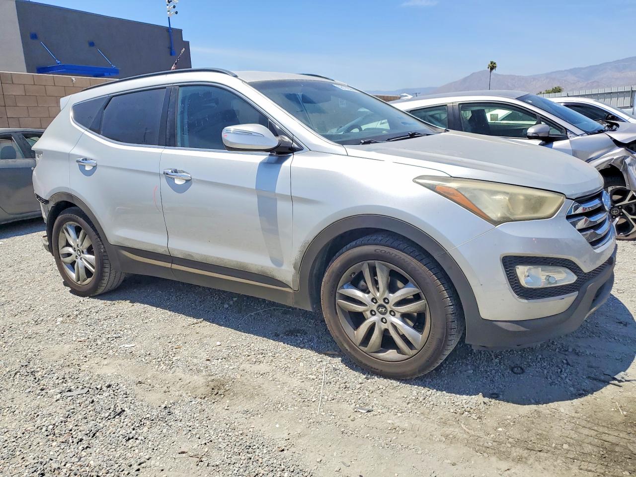2013 Hyundai Santa Fe Sport 2.0t Серебряный vin: 5XYZU3LA3DG014878