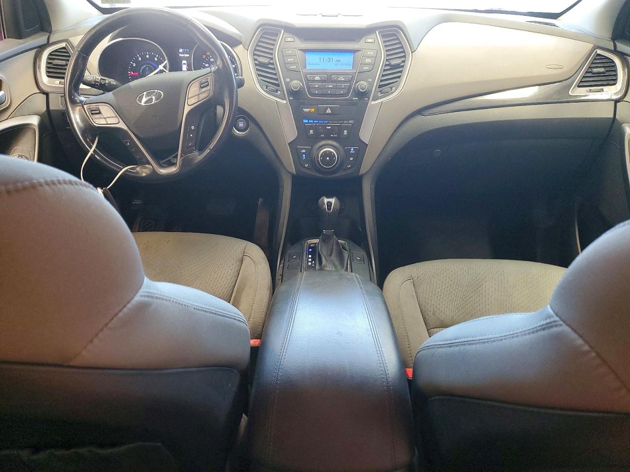 2013 Hyundai Santa Fe Sport 2.0t White vin: 5XYZU3LA3DG048416