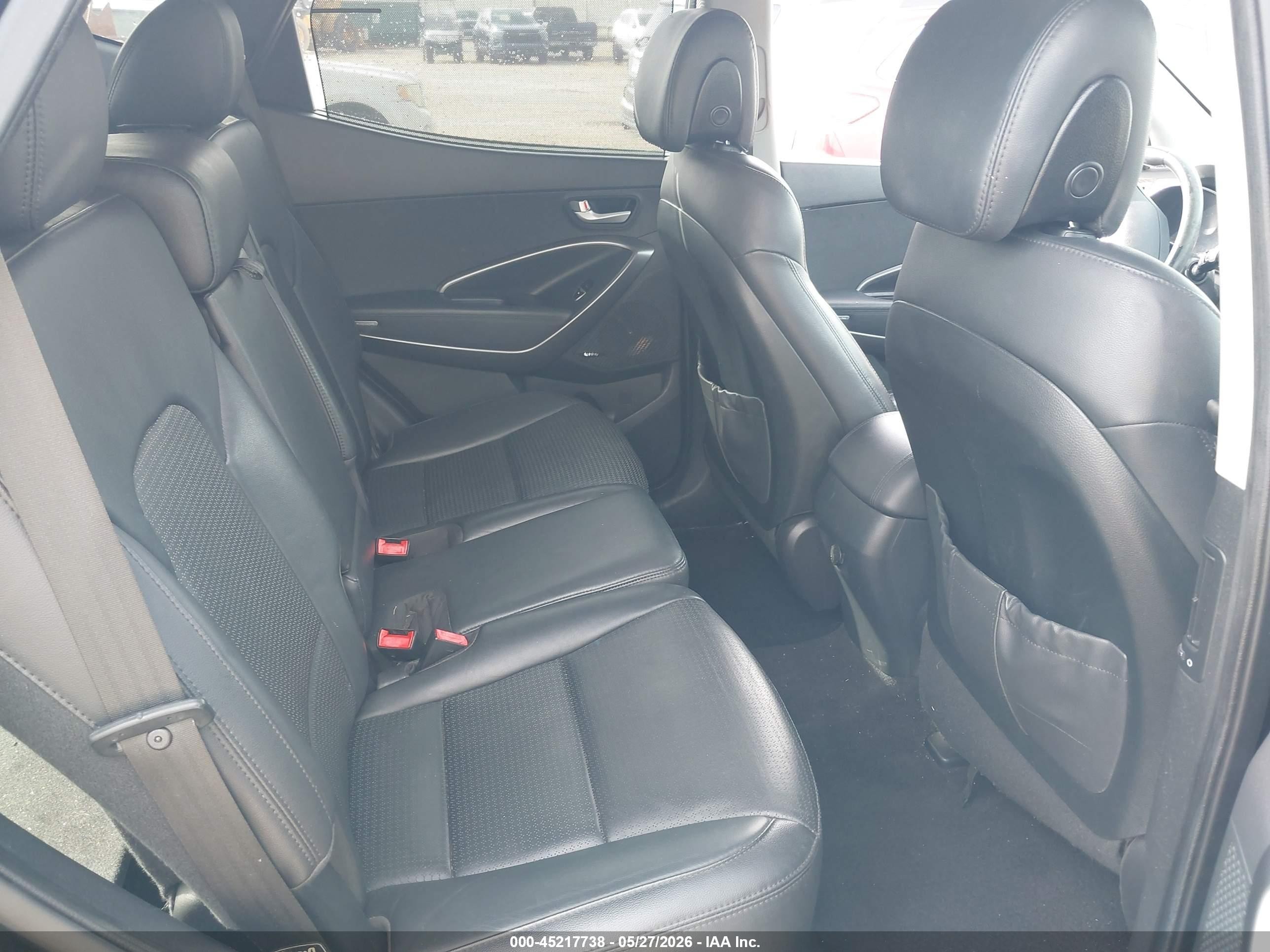 2014 Hyundai Santa Fe Sport 2.0l Turbo Black vin: 5XYZU3LA3EG178049