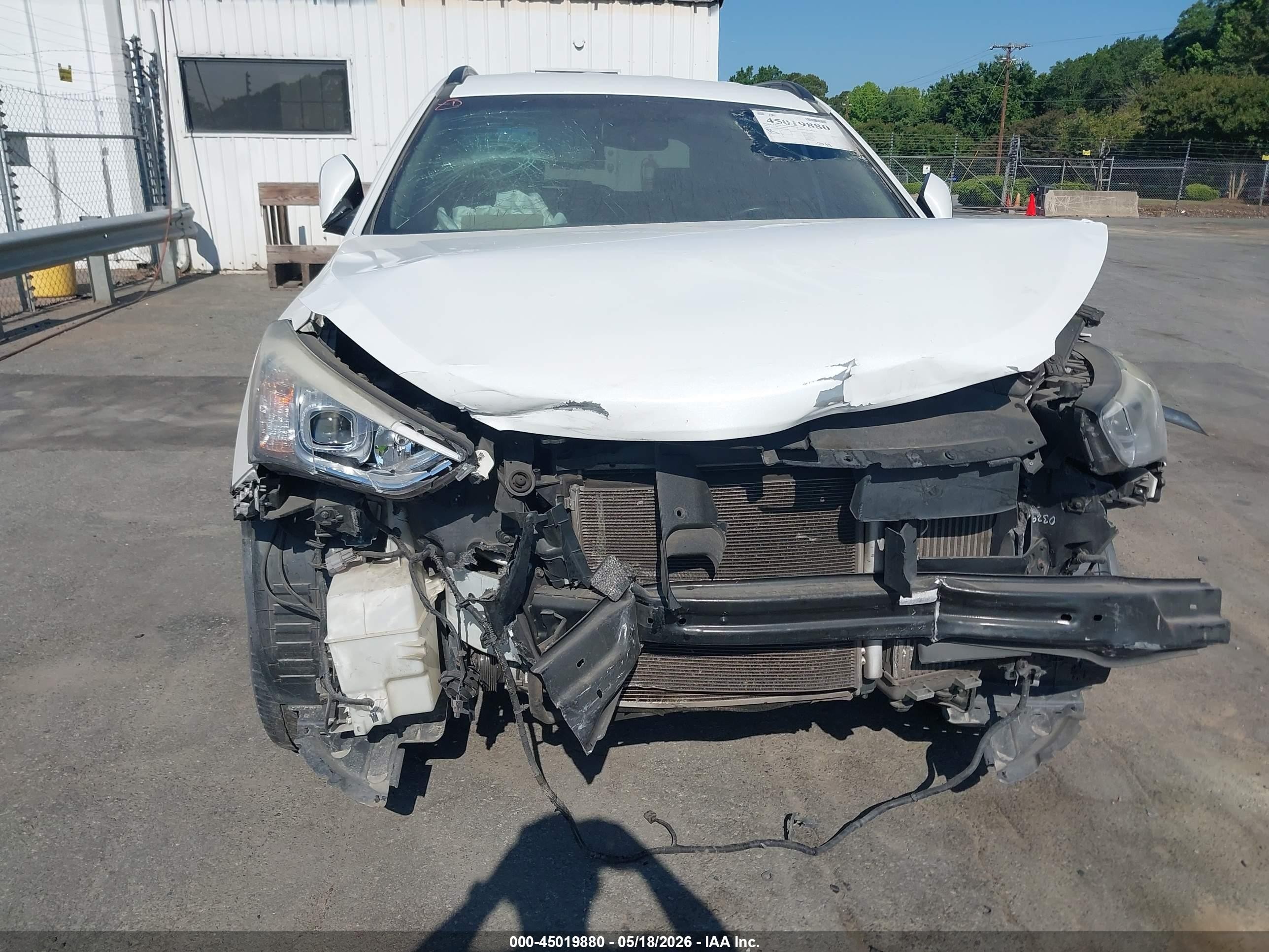 2014 Hyundai Santa Fe Sport 2.0l Turbo White vin: 5XYZU3LA3EG189181