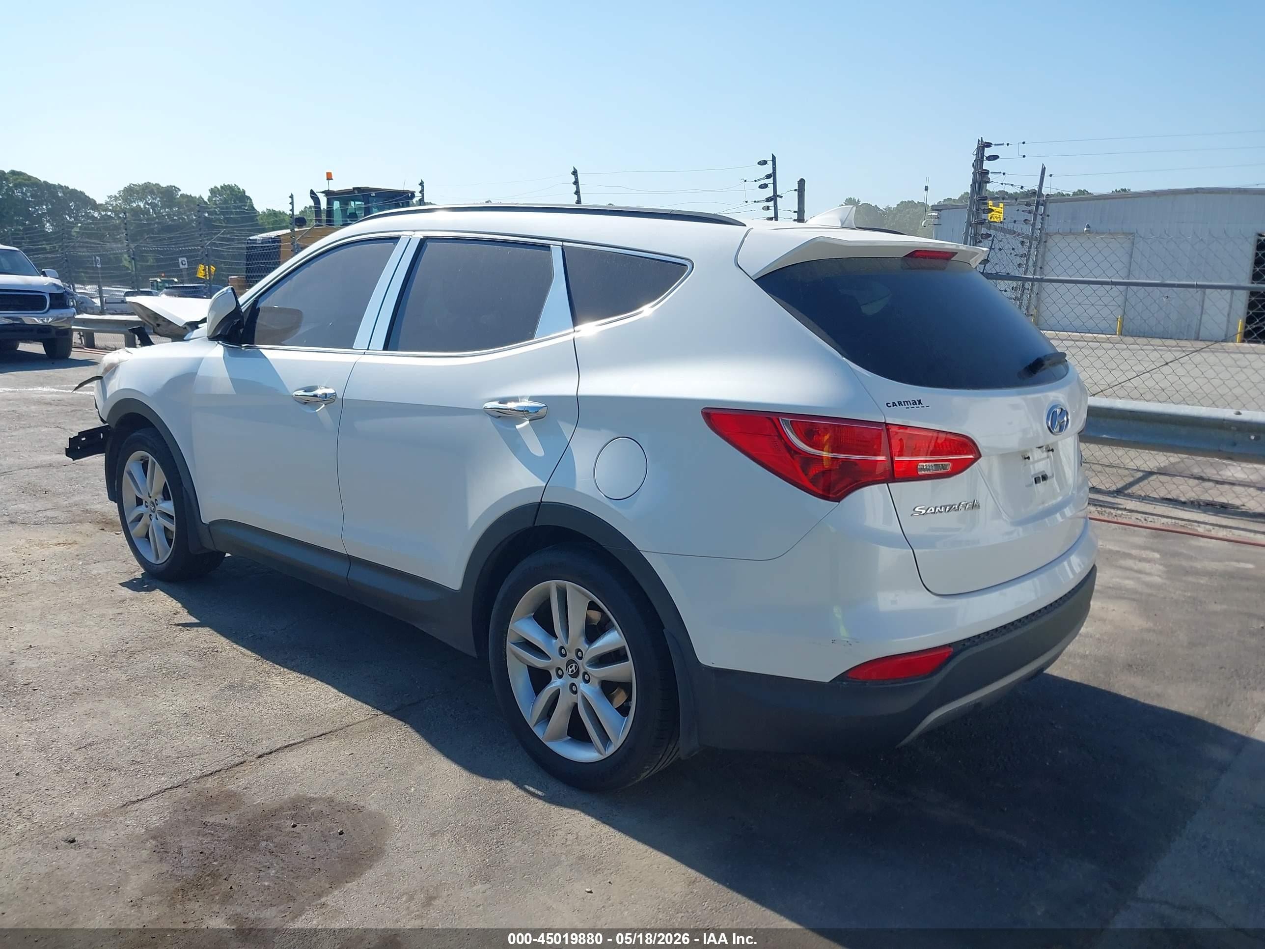 2014 Hyundai Santa Fe Sport 2.0l Turbo White vin: 5XYZU3LA3EG189181