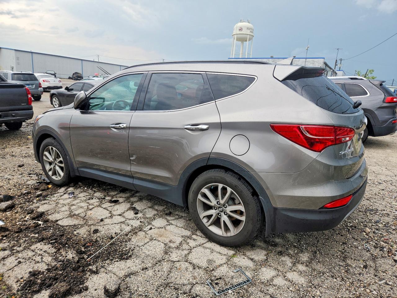 2014 Hyundai Santa Fe Sport 2.0t Gray vin: 5XYZU3LA3EG196194