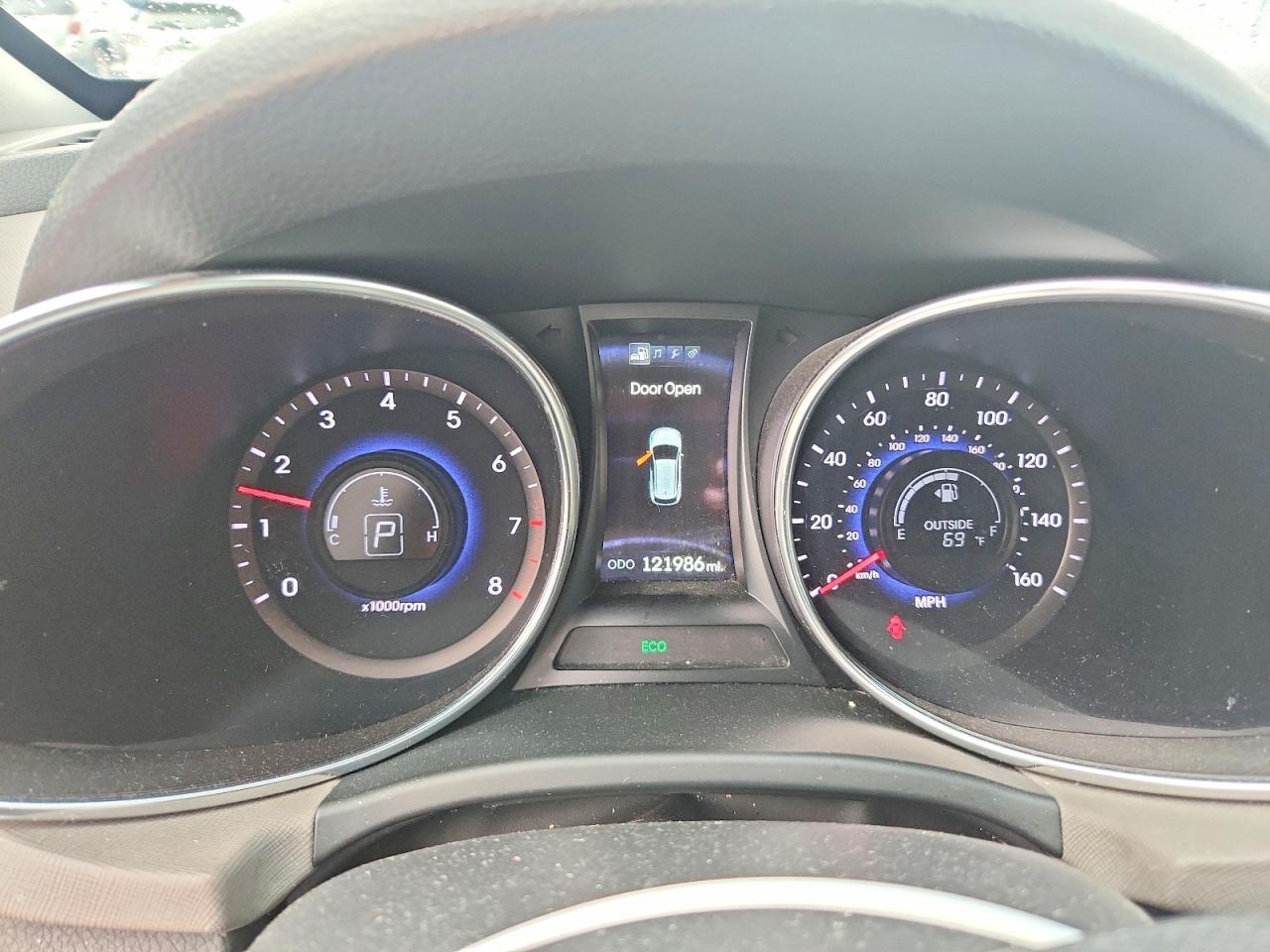 2014 Hyundai Santa Fe Sport 2.0t Gray vin: 5XYZU3LA3EG196194