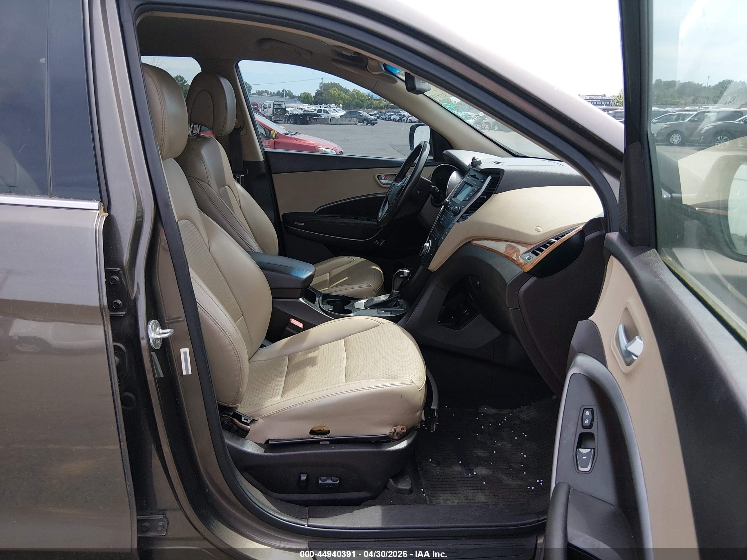 2014 Hyundai Santa Fe Sport 2.0l Turbo Gray vin: 5XYZU3LA3EG204875