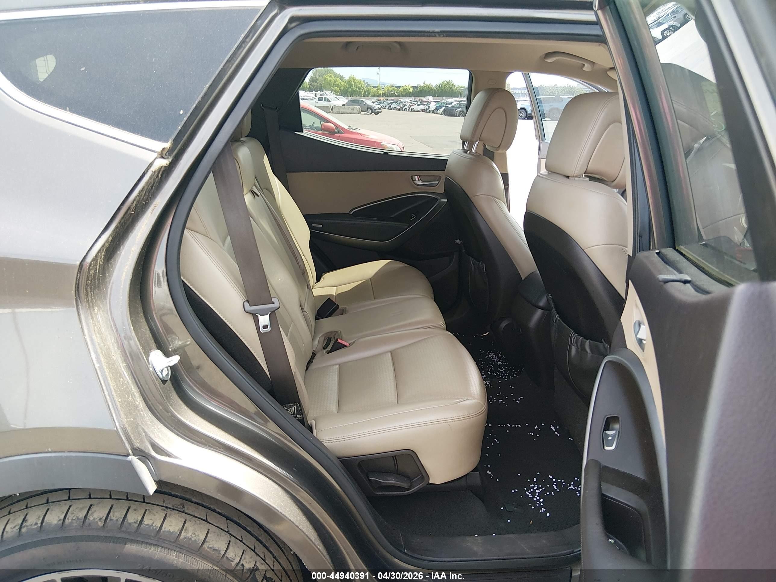2014 Hyundai Santa Fe Sport 2.0l Turbo Gray vin: 5XYZU3LA3EG204875
