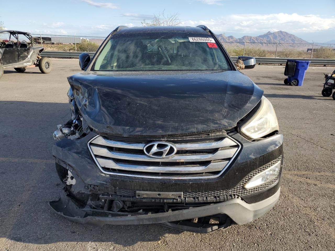2013 Hyundai Santa Fe Sport 2.0t Black vin: 5XYZU3LA4DG039403