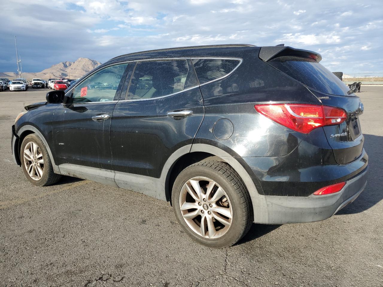 2013 Hyundai Santa Fe Sport 2.0t Black vin: 5XYZU3LA4DG039403
