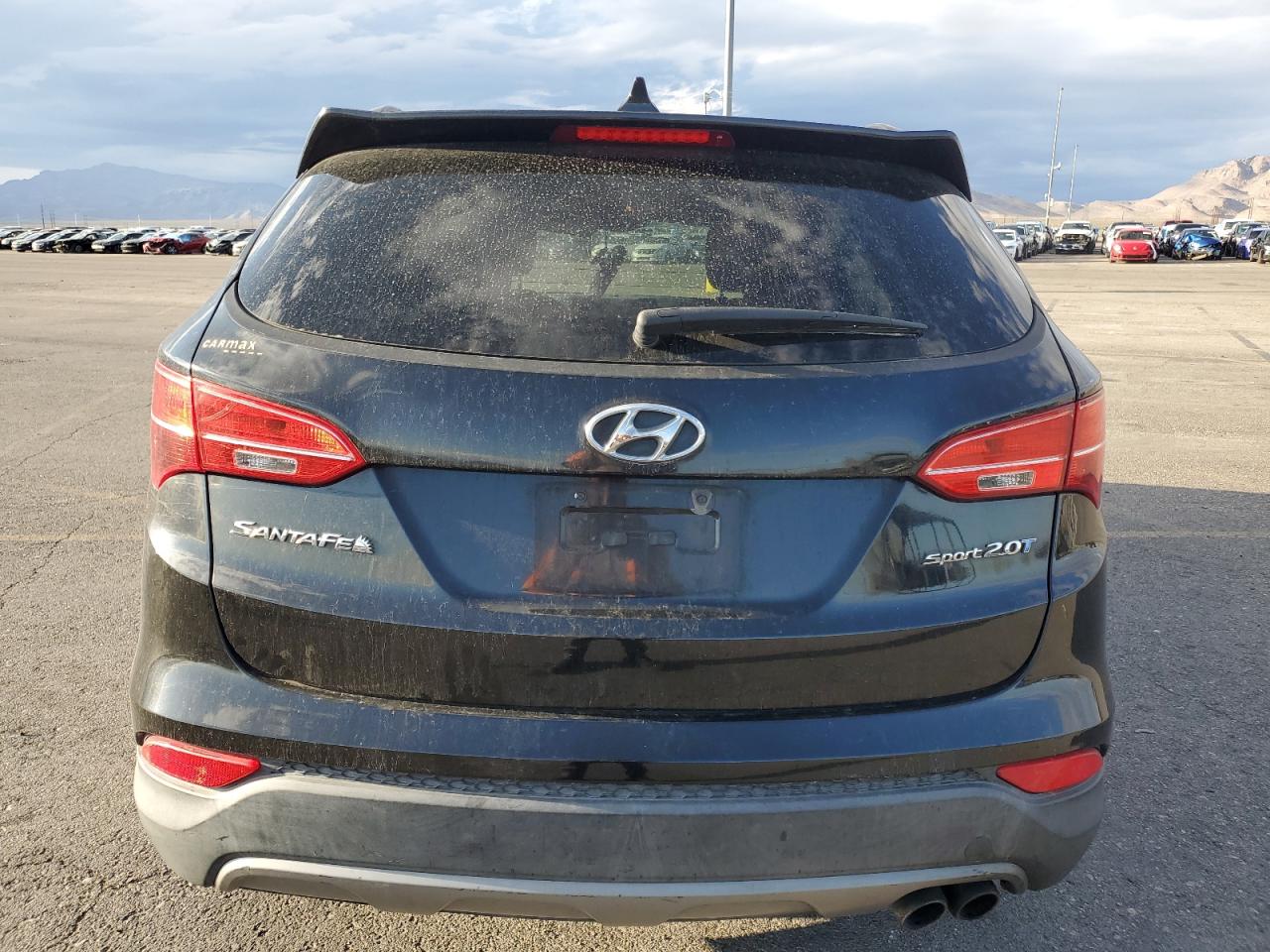 2013 Hyundai Santa Fe Sport 2.0t Black vin: 5XYZU3LA4DG039403