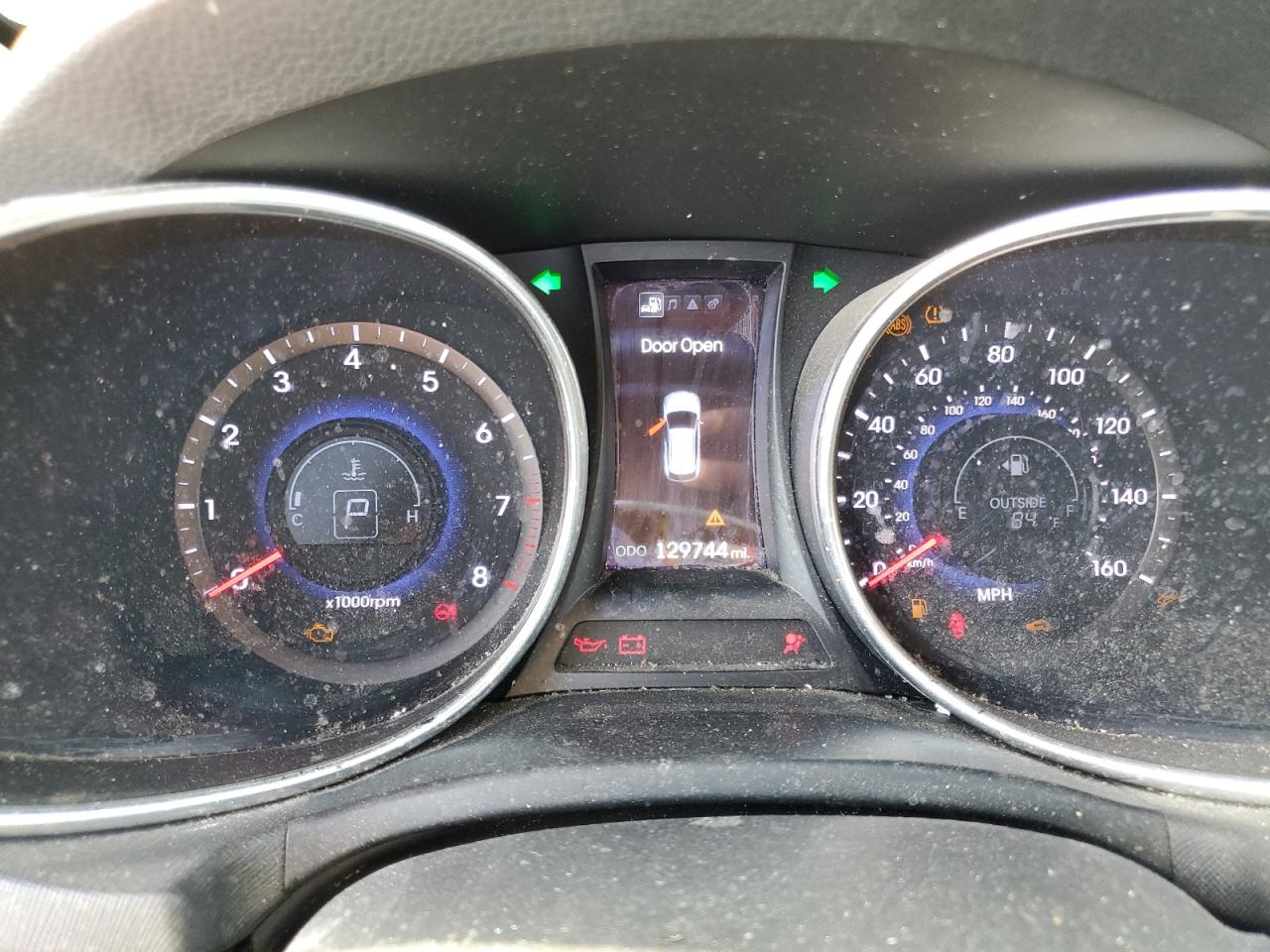2013 Hyundai Santa Fe Sport 2.0t Black vin: 5XYZU3LA4DG039403