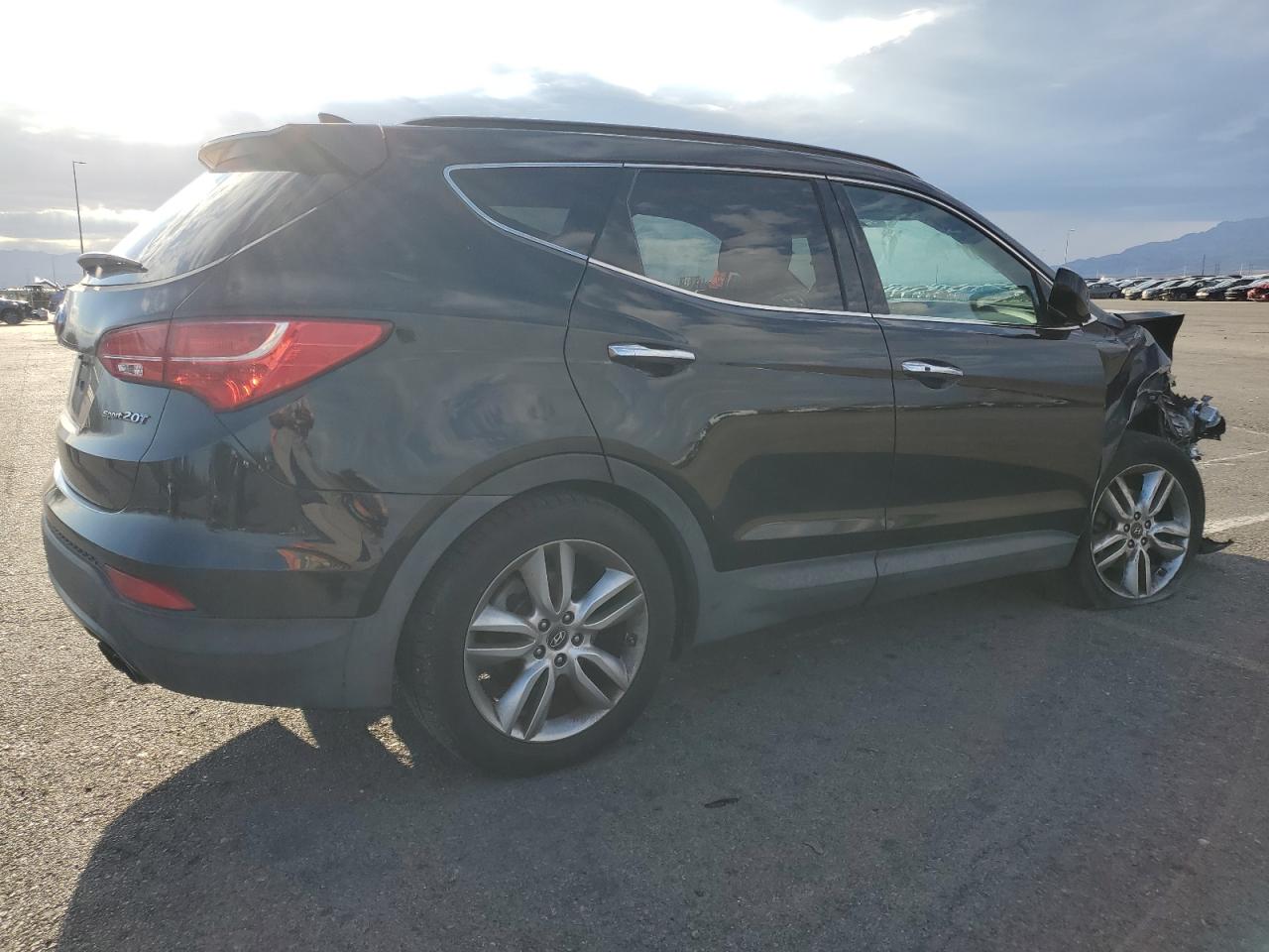 2013 Hyundai Santa Fe Sport 2.0t Black vin: 5XYZU3LA4DG039403