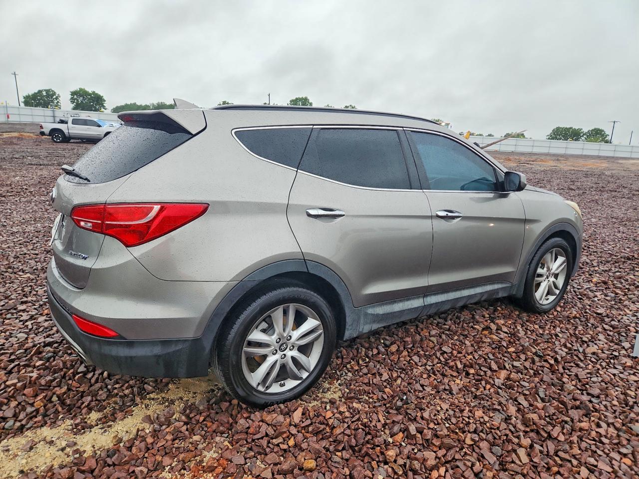 2013 Hyundai Santa Fe Sport 2.0t Gray vin: 5XYZU3LA4DG045279