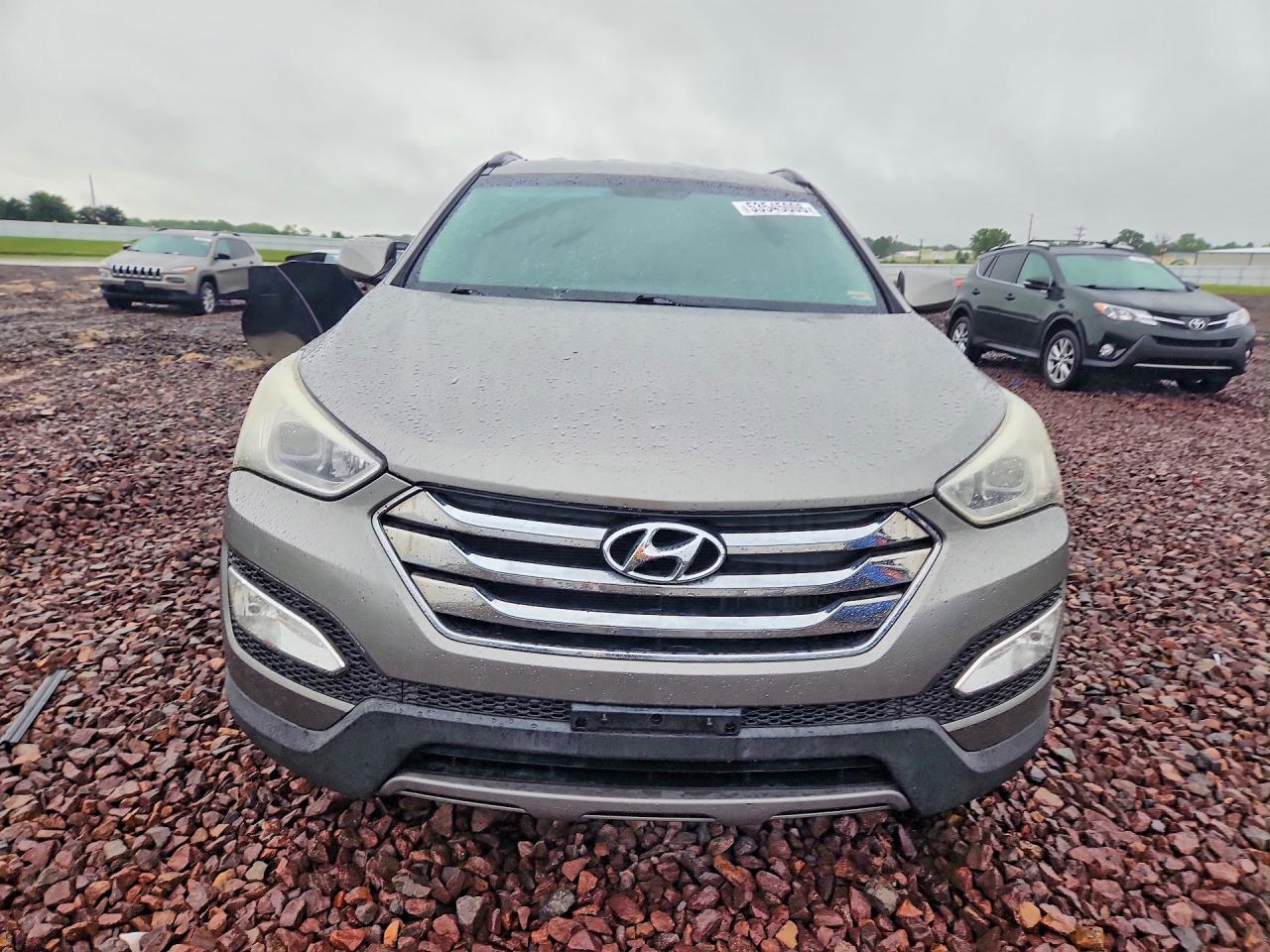 2013 Hyundai Santa Fe Sport 2.0t Gray vin: 5XYZU3LA4DG045279