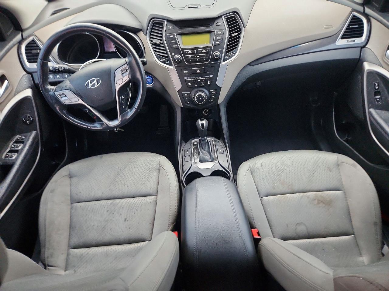 2013 Hyundai Santa Fe Sport 2.0t Gray vin: 5XYZU3LA4DG045279