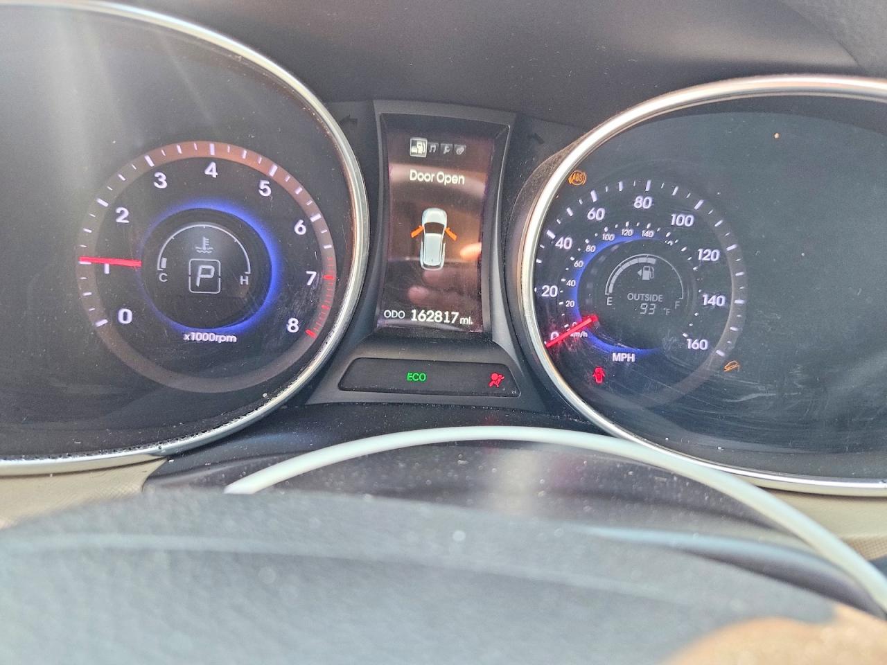 2013 Hyundai Santa Fe Sport 2.0t Burgundy vin: 5XYZU3LA4DG089623