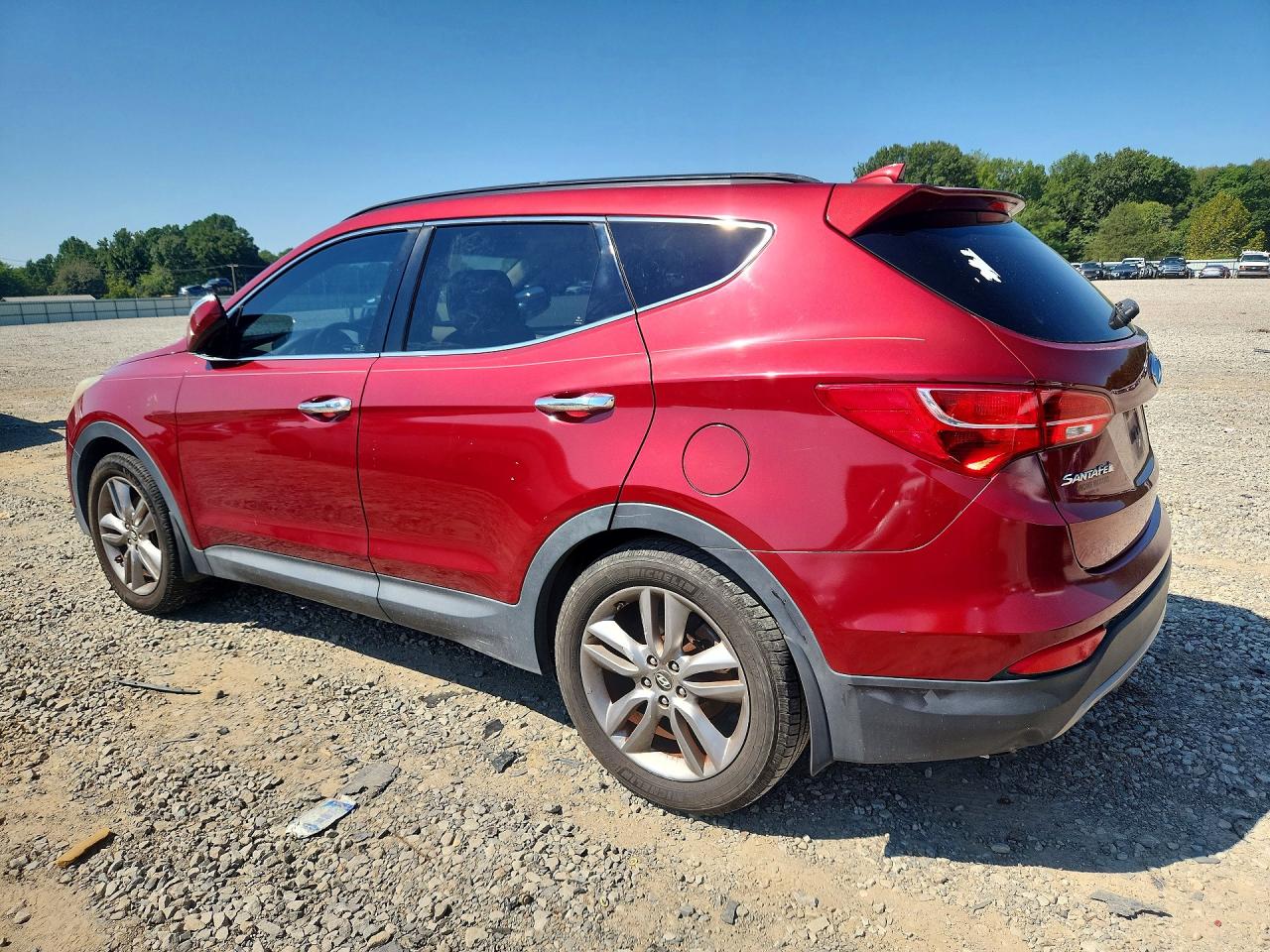 2013 Hyundai Santa Fe Sport 2.0t Burgundy vin: 5XYZU3LA4DG089623