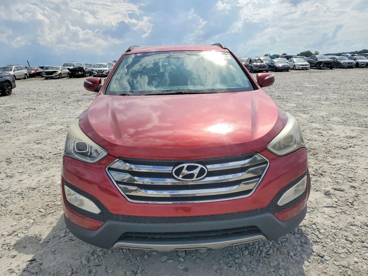2013 Hyundai Santa Fe Sport Red vin: 5XYZU3LA4DG112706