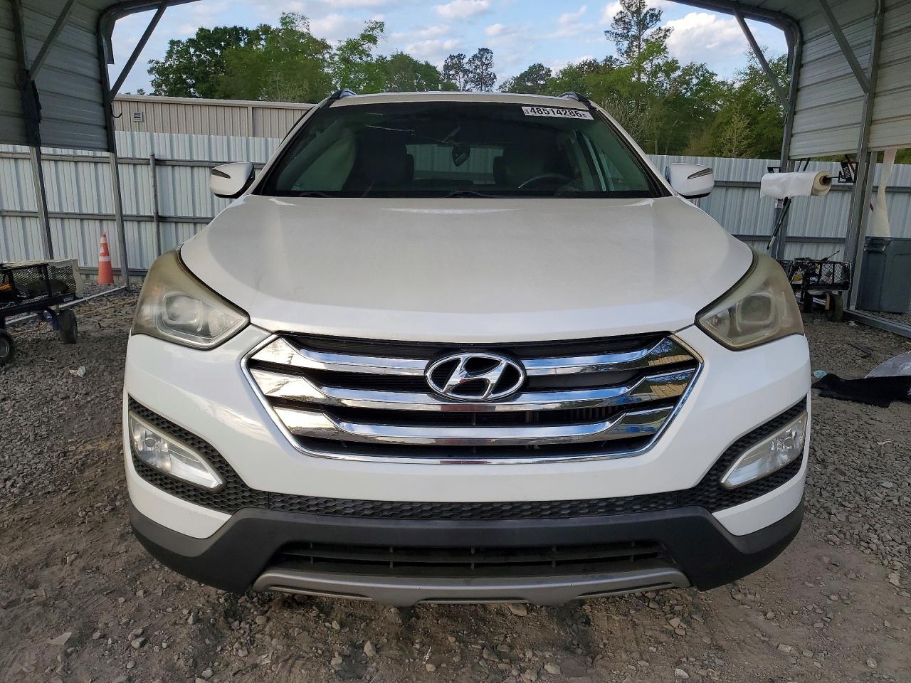 2013 Hyundai Santa Fe Sport 2.0t White vin: 5XYZU3LA4DG116027