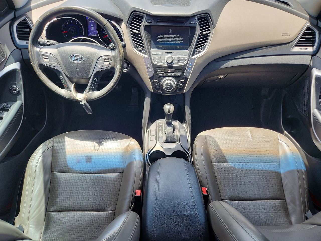2014 Hyundai Santa Fe Sport 2.0t Silver vin: 5XYZU3LA4EG159946