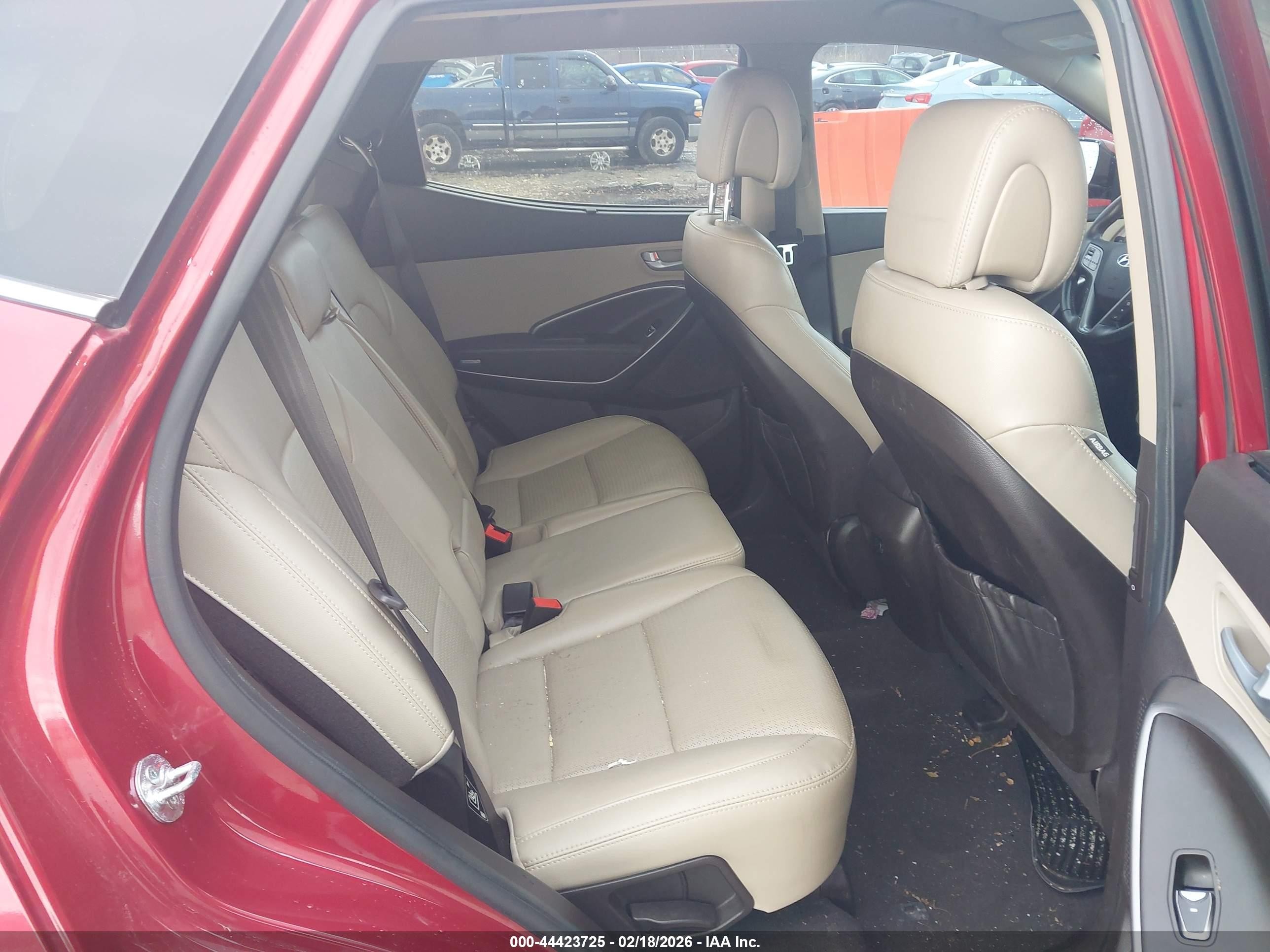 2014 Hyundai Santa Fe Sport 2.0l Turbo Красный vin: 5XYZU3LA4EG179873