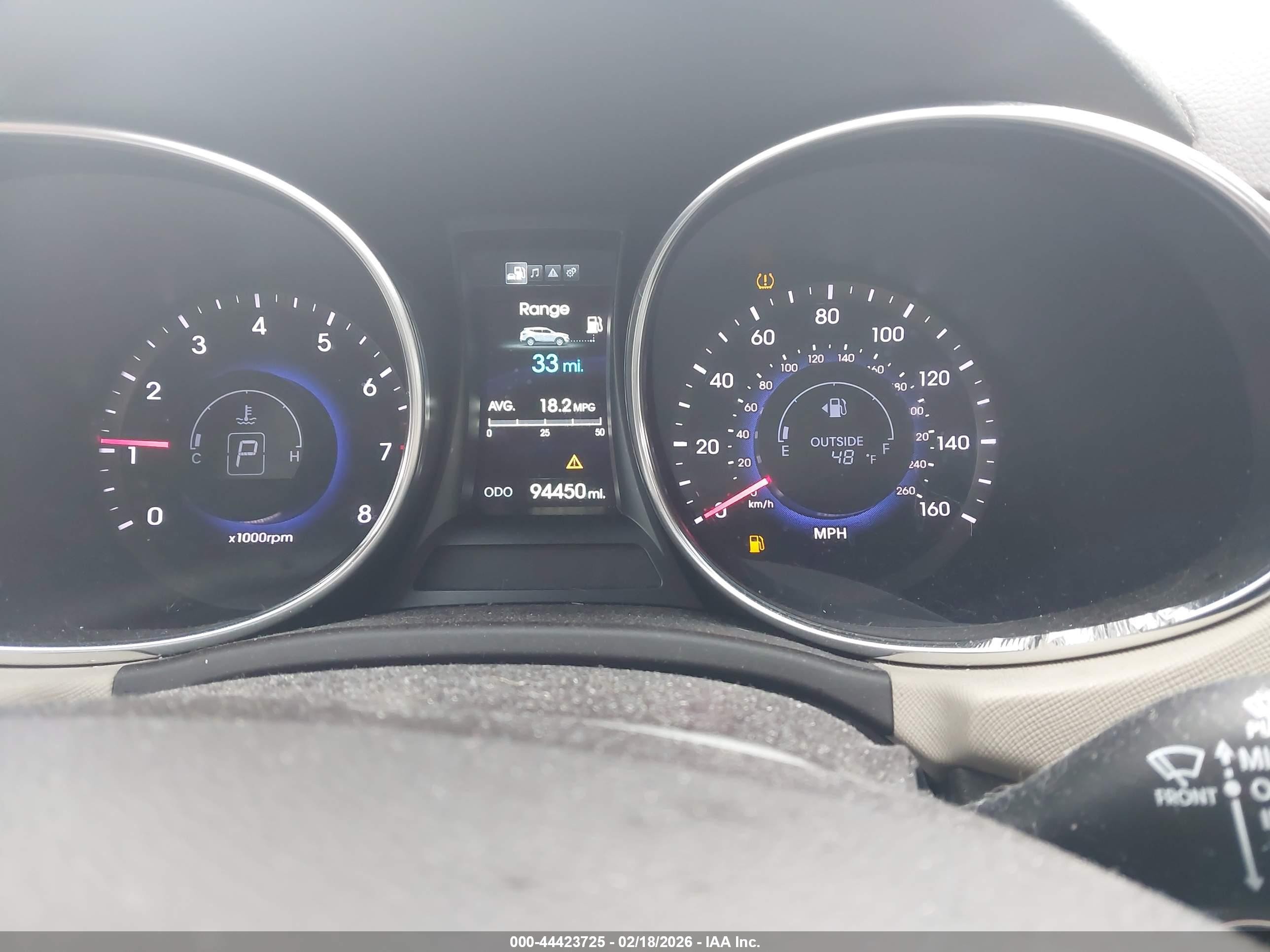2014 Hyundai Santa Fe Sport 2.0l Turbo Красный vin: 5XYZU3LA4EG179873