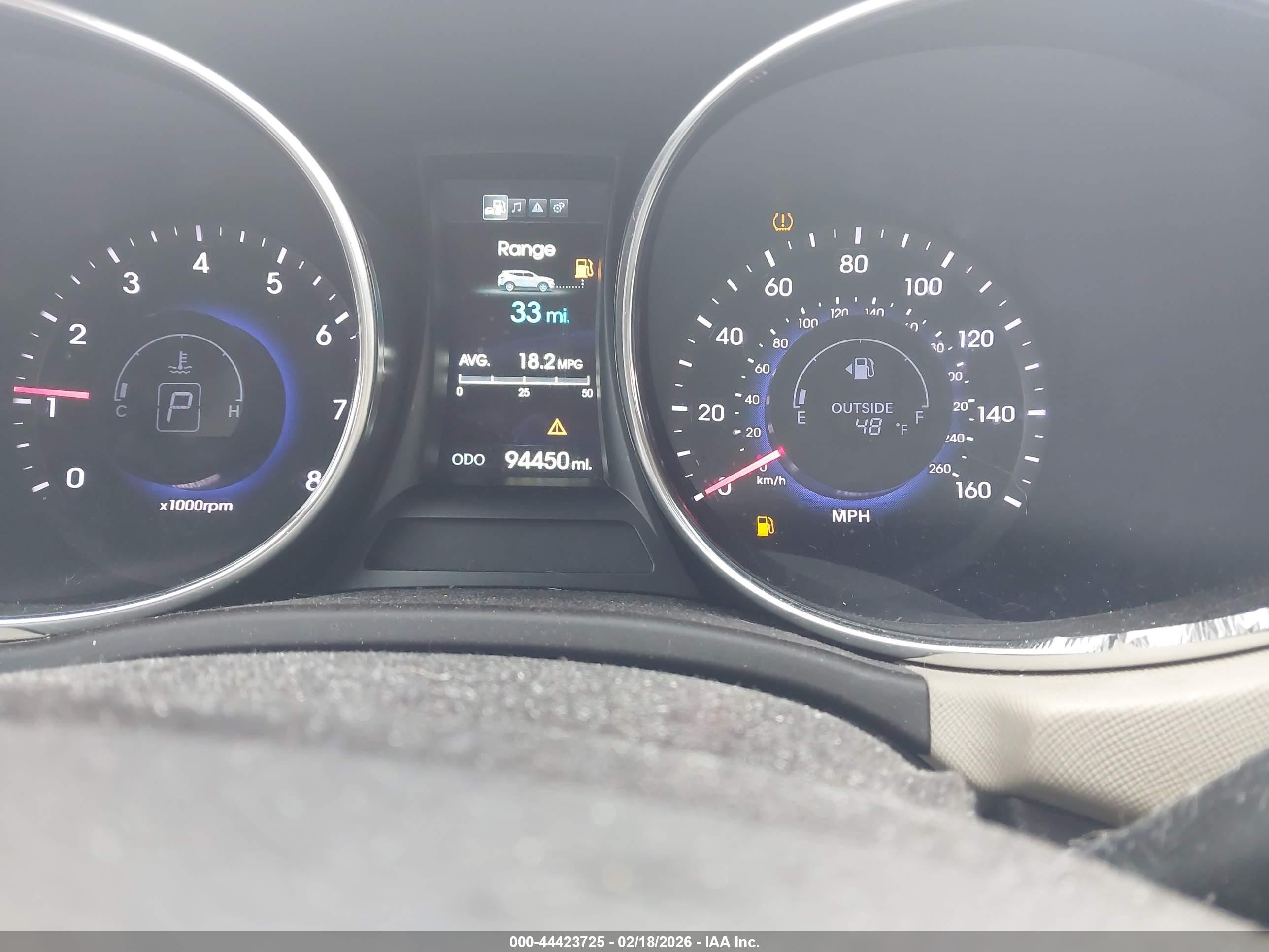 2014 Hyundai Santa Fe Sport 2.0l Turbo Красный vin: 5XYZU3LA4EG179873