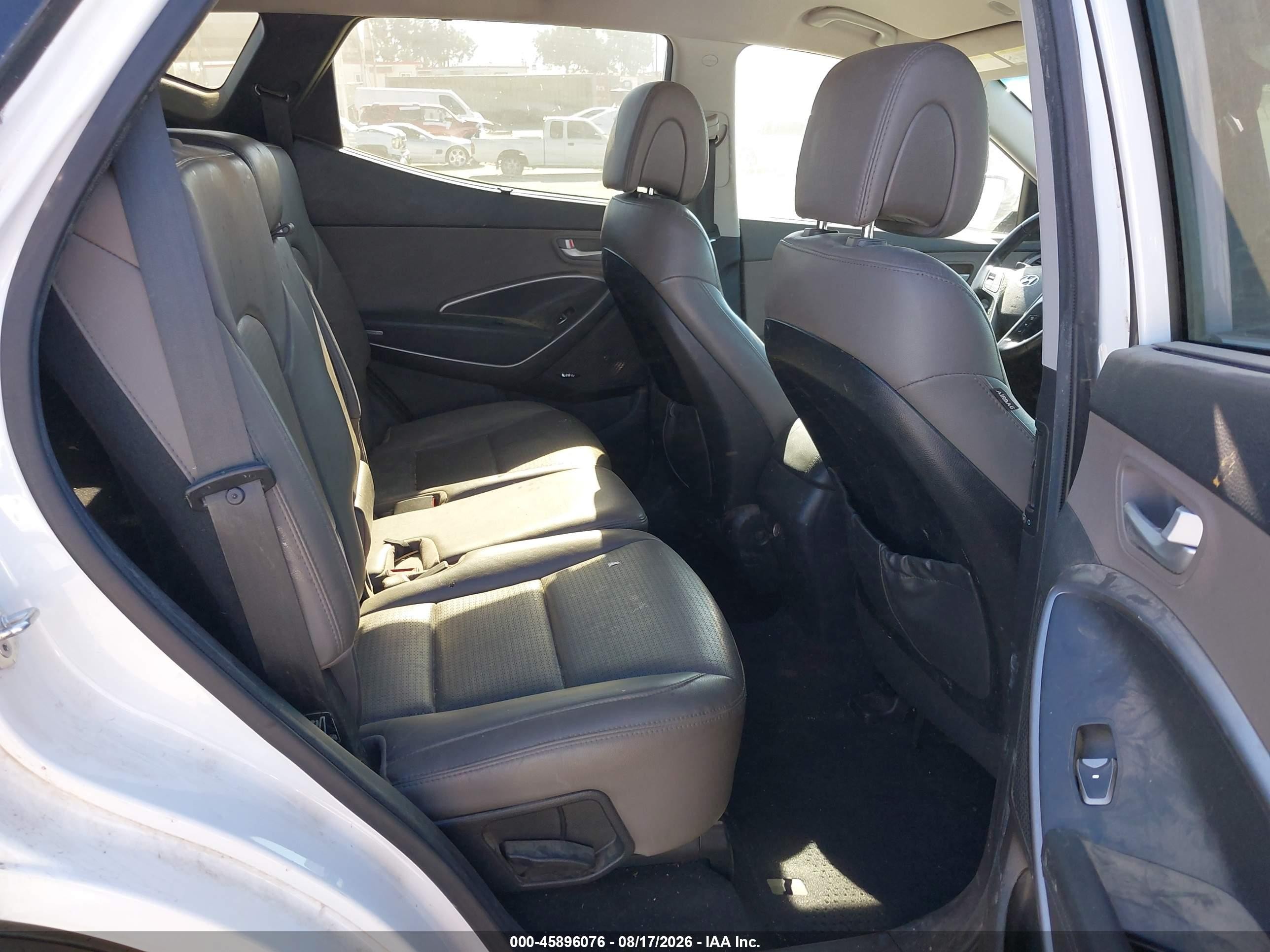 2014 Hyundai Santa Fe Sport 2.0l Turbo White vin: 5XYZU3LA4EG193496