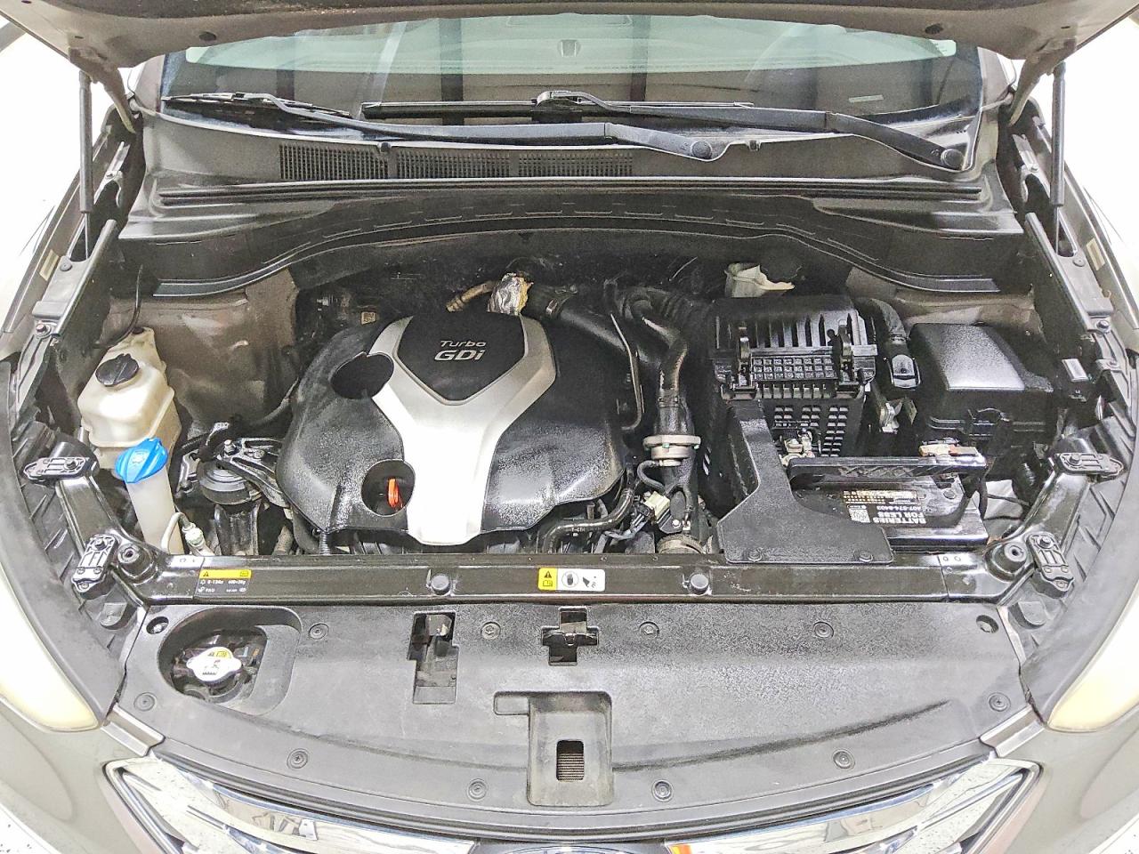 2014 Hyundai Santa Fe Sport 2.0t Gray vin: 5XYZU3LA4EG208126